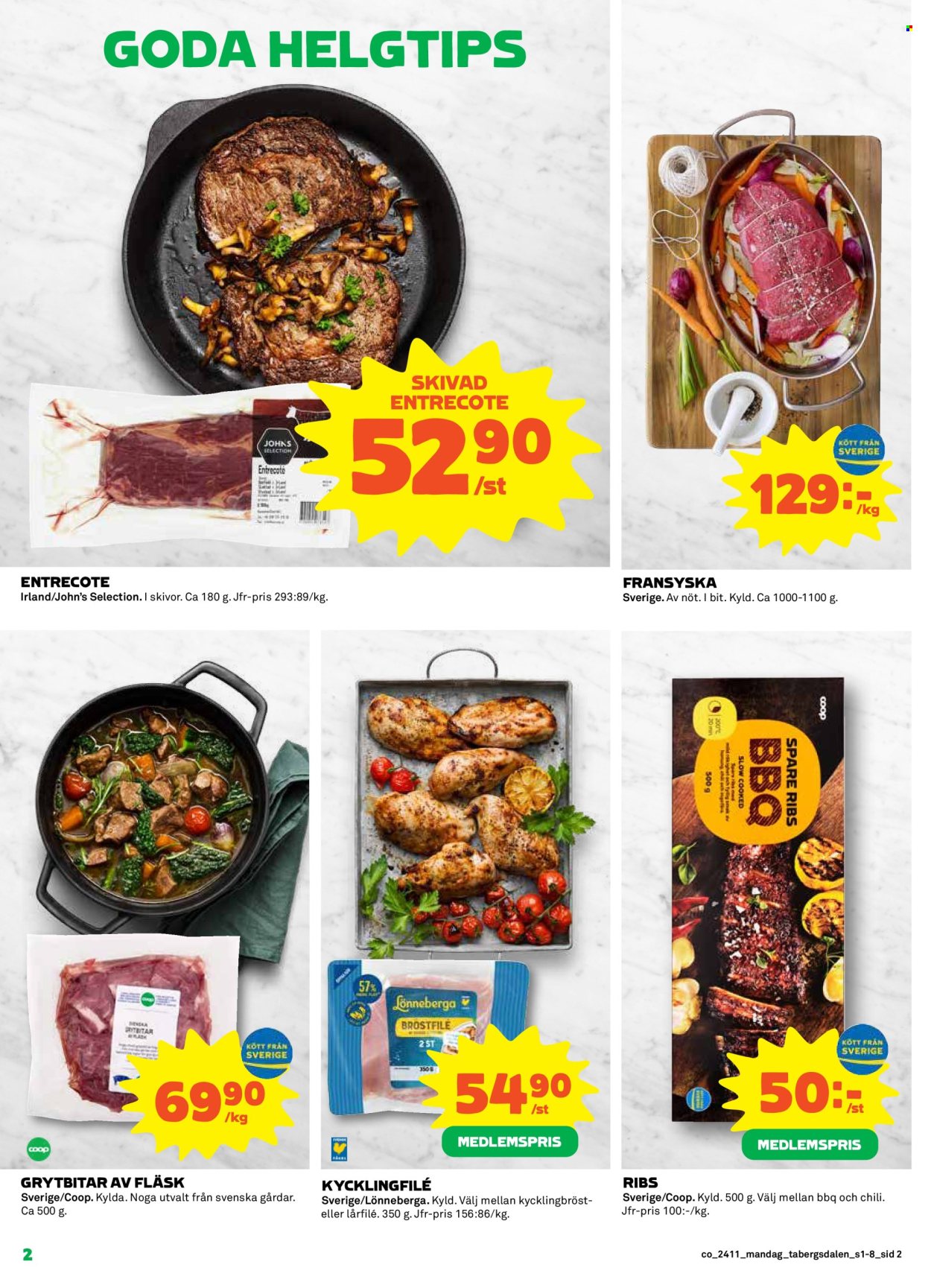 Coop reklamblad - 11/3 2024 - 17/3 2024. Sida 2