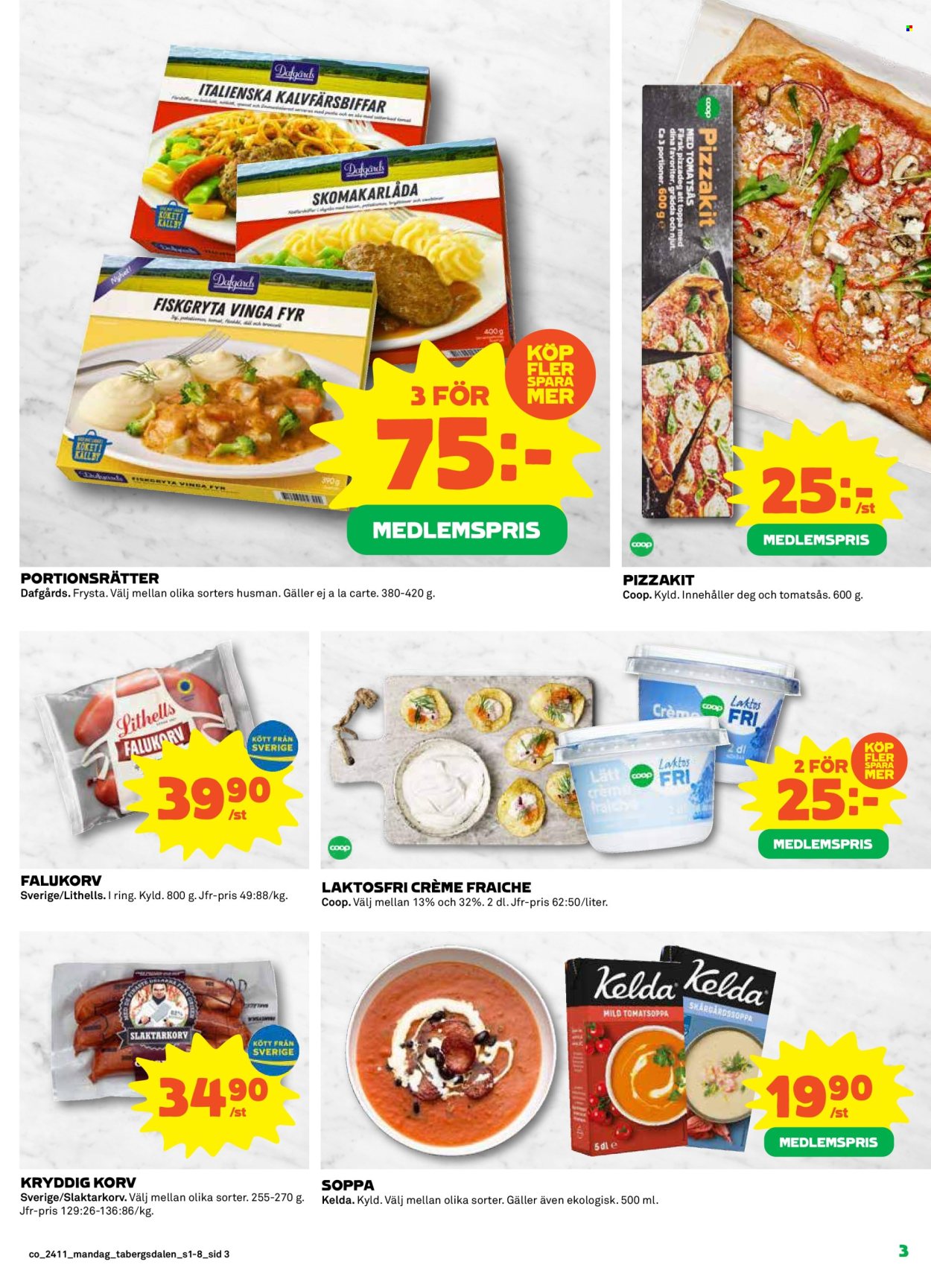 Coop reklamblad - 11/3 2024 - 17/3 2024. Sida 3