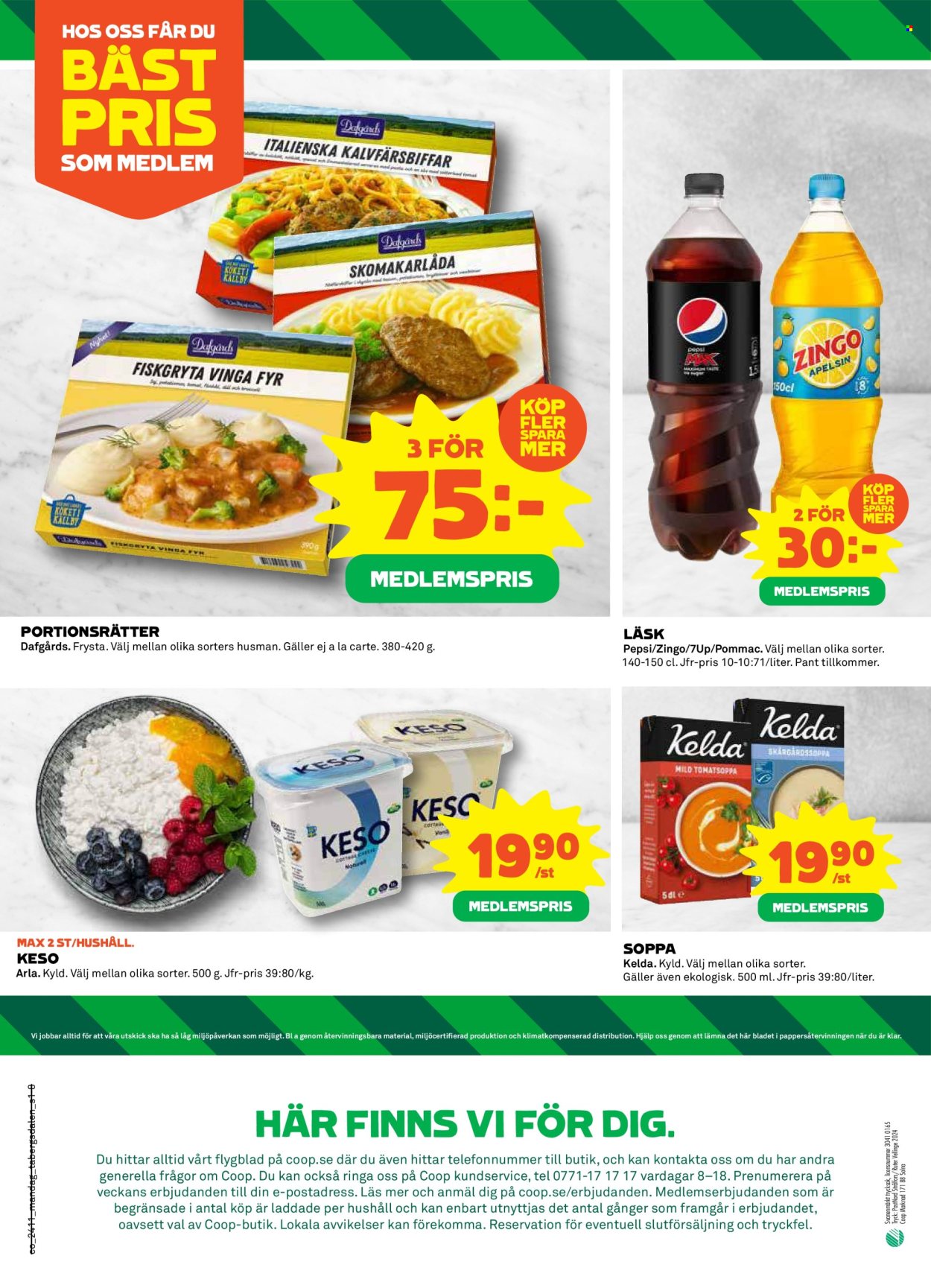 Coop reklamblad - 11/3 2024 - 17/3 2024. Sida 8