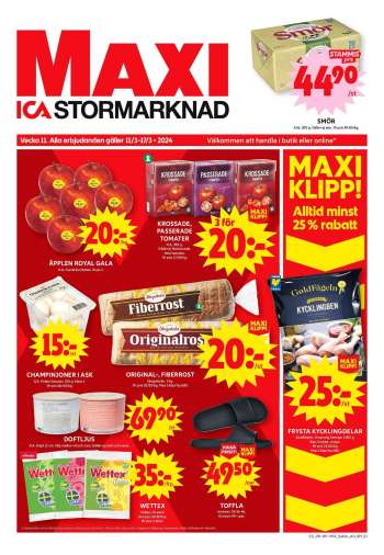 ICA reklamblad - 11/3 2024 - 17/3 2024.