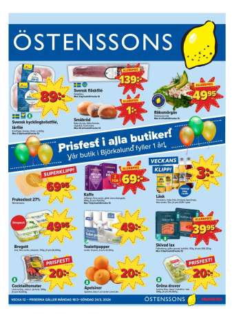 thumbnail - Östenssons reklamblad