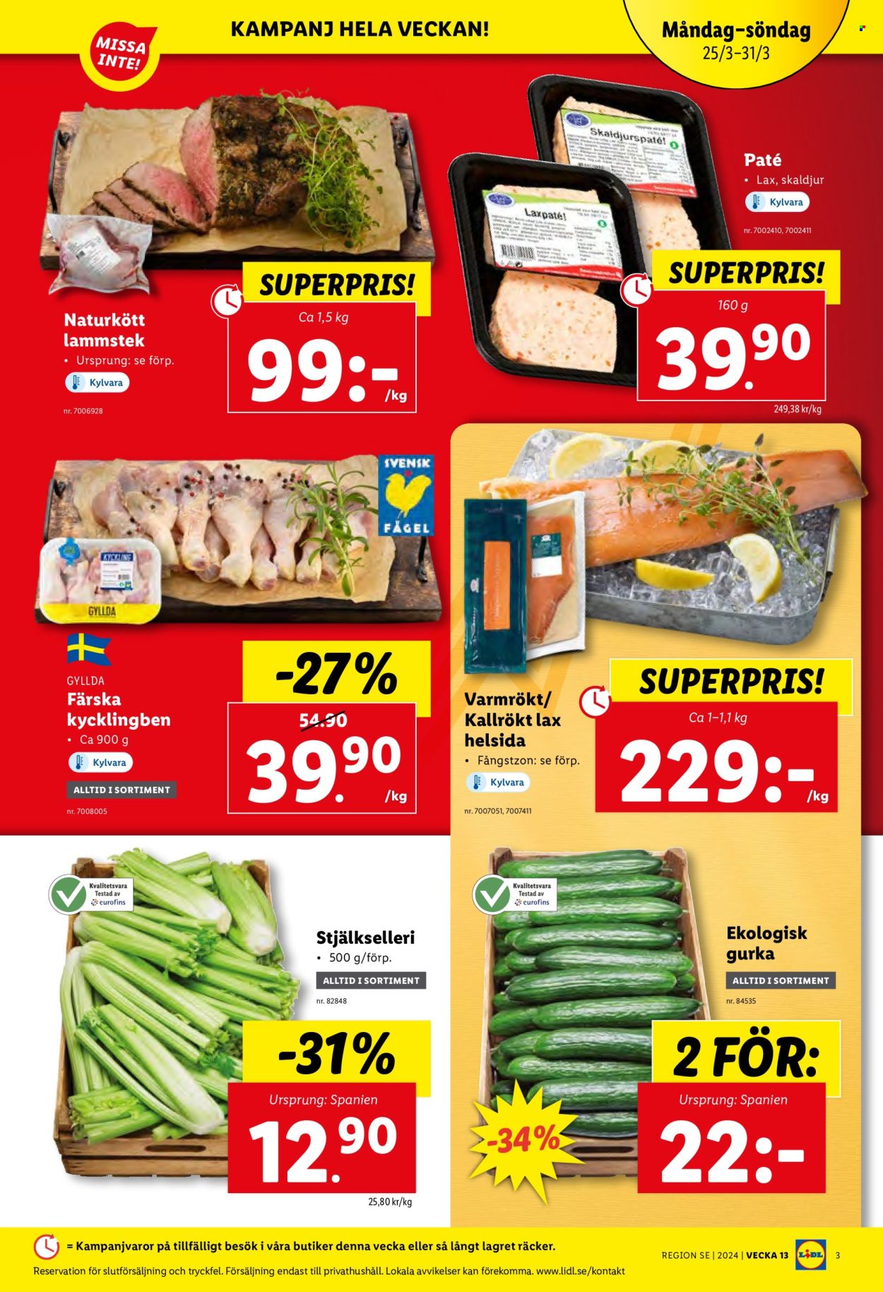Lidl reklamblad - 25/3 2024 - 31/3 2024. Sida 3