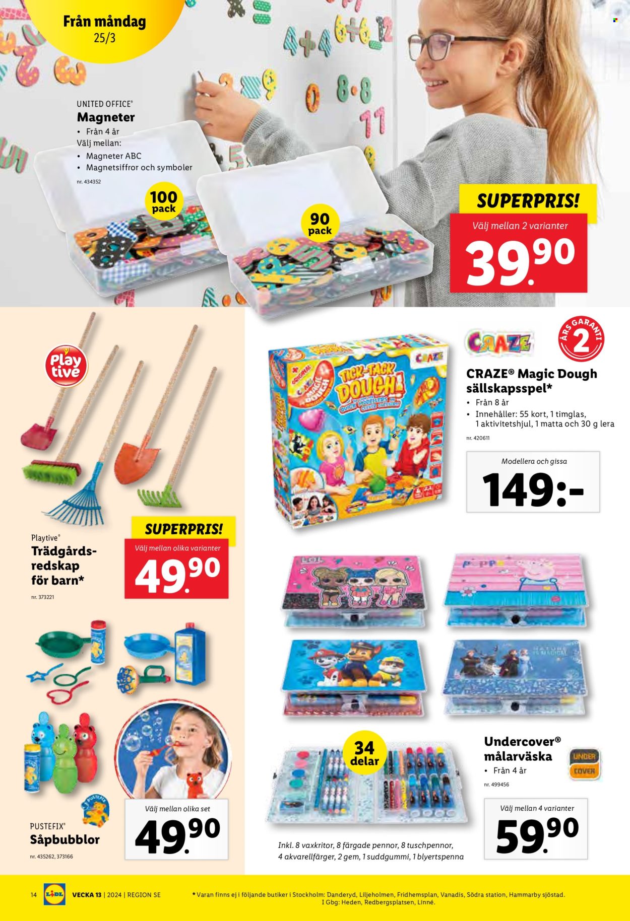 Lidl reklamblad - 25/3 2024 - 31/3 2024. Sida 16