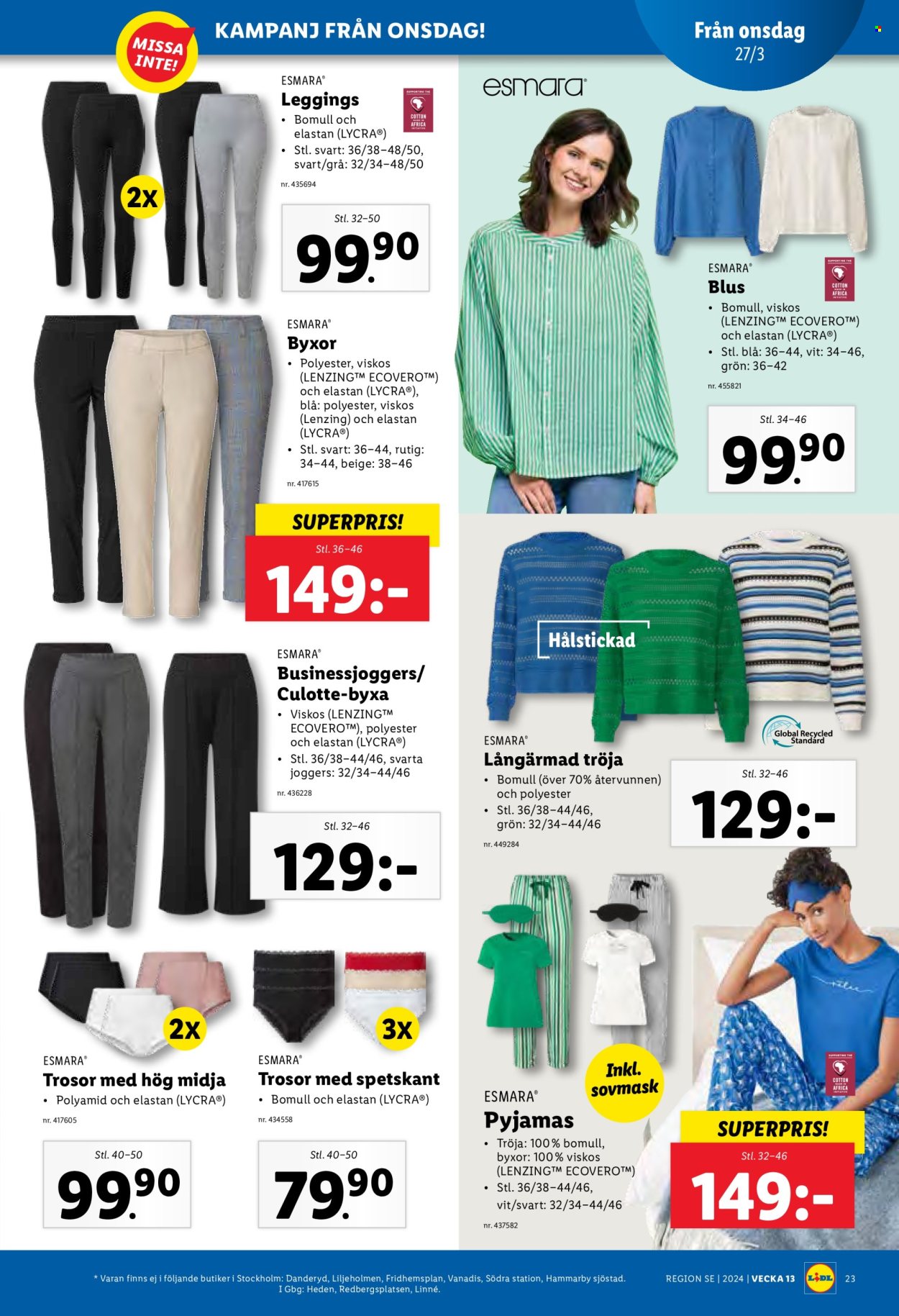 Lidl reklamblad - 25/3 2024 - 31/3 2024. Sida 25