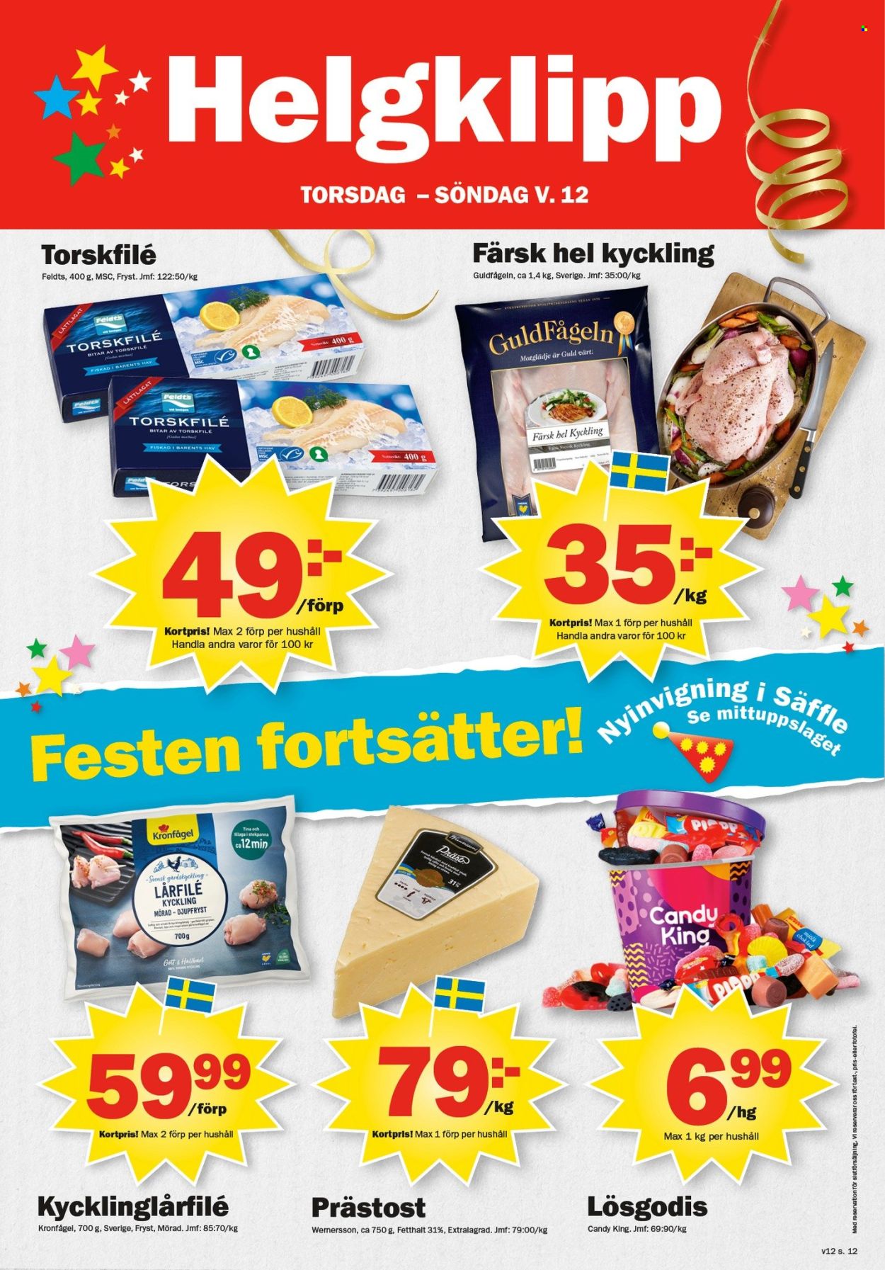 Pekås reklamblad - 18/3 2024 - 24/3 2024. Sida 12
