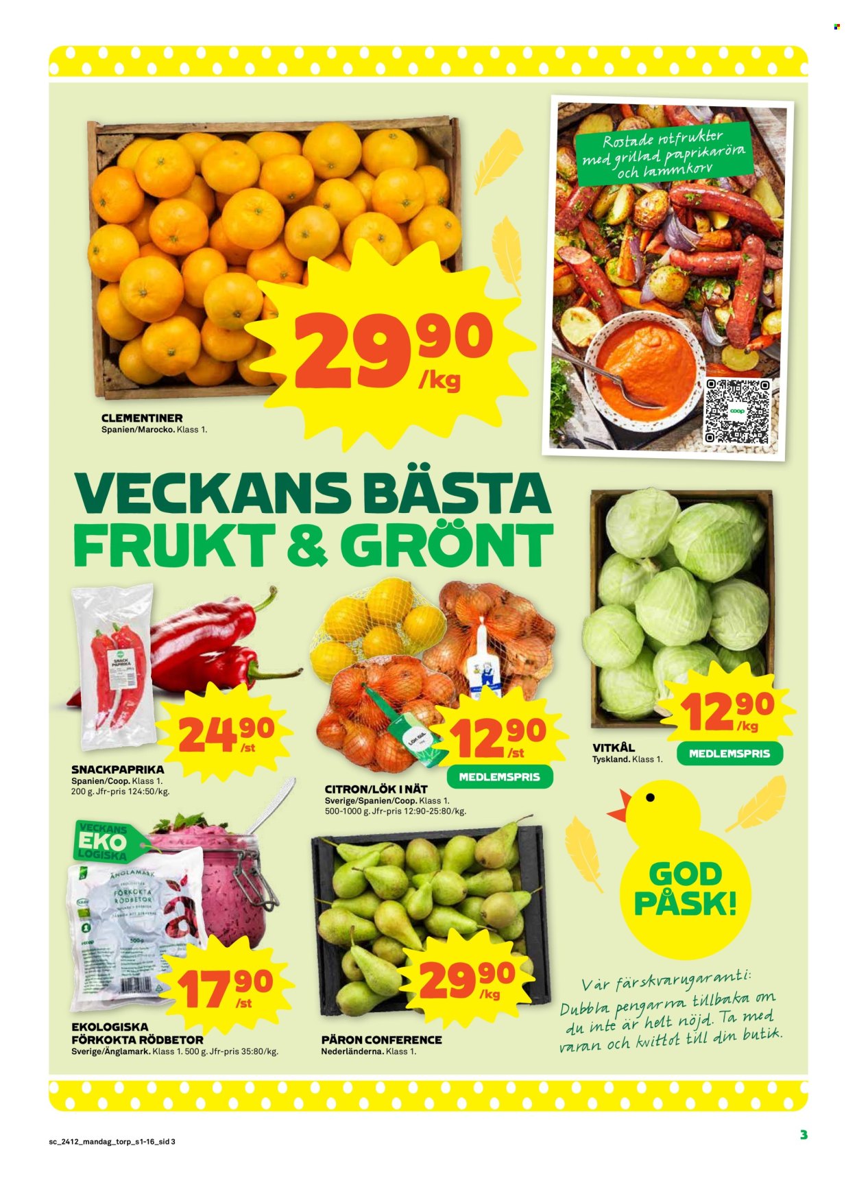 Coop reklamblad - 18/3 2024 - 24/3 2024. Sida 3