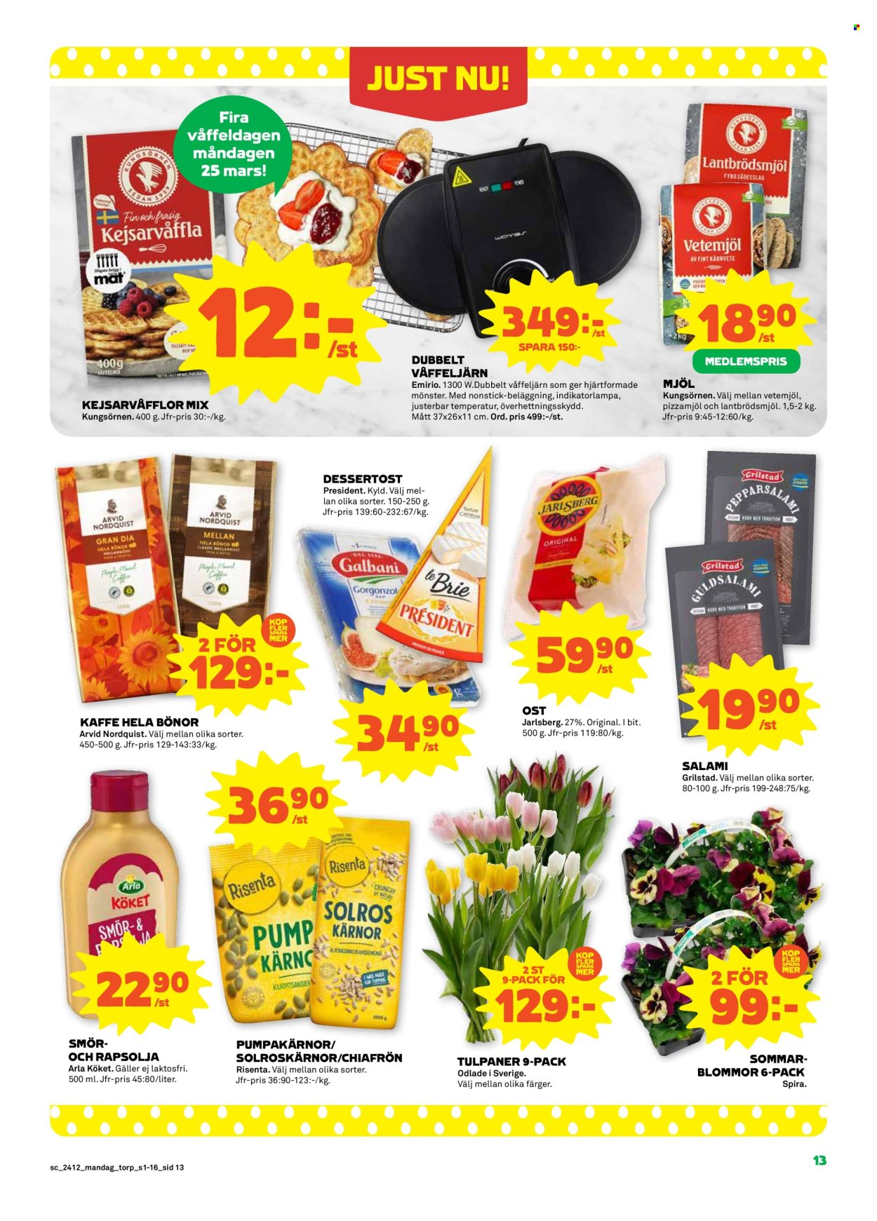 Coop reklamblad - 18/3 2024 - 24/3 2024. Sida 13