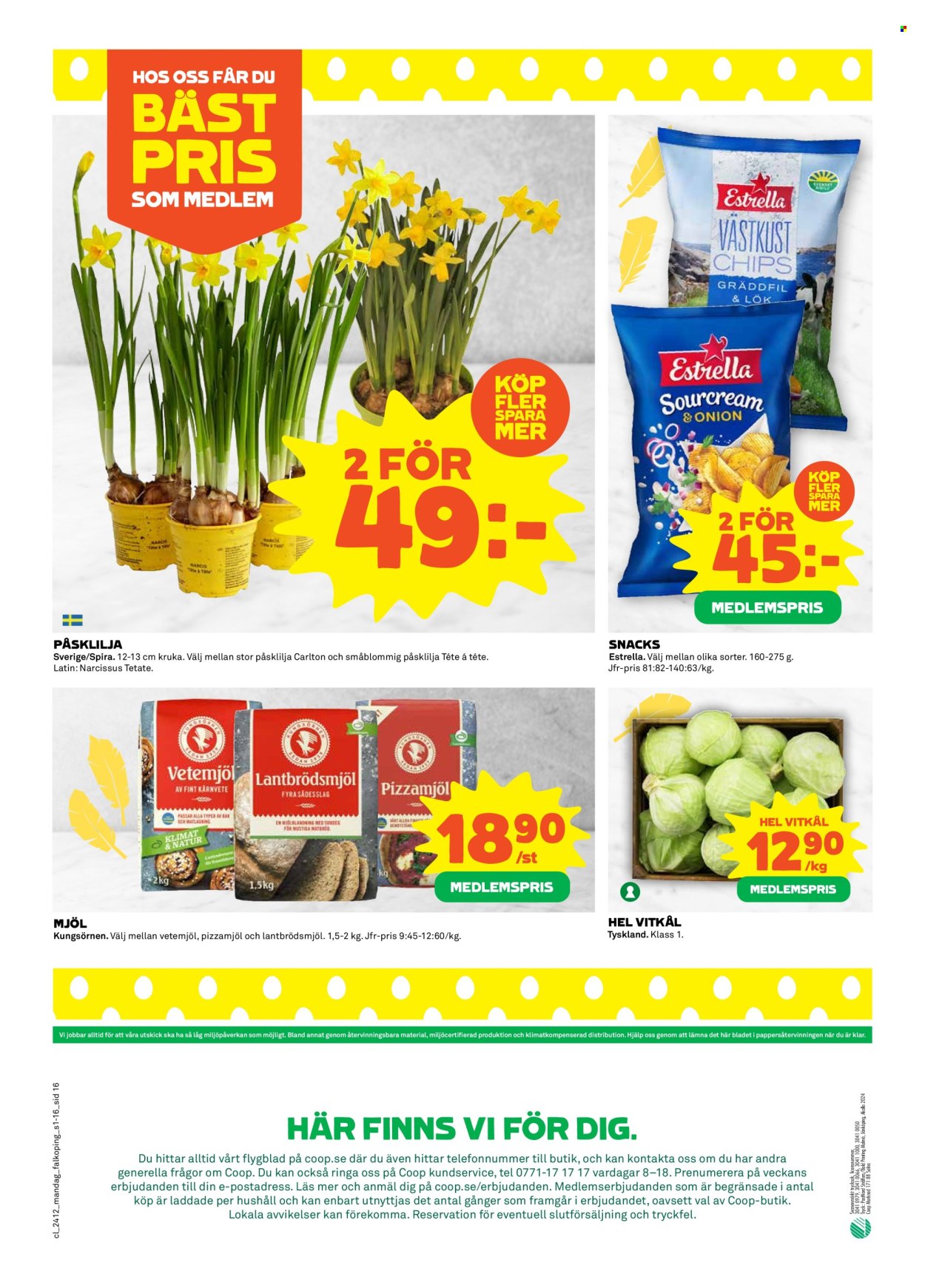 Coop reklamblad - 18/3 2024 - 24/3 2024. Sida 16