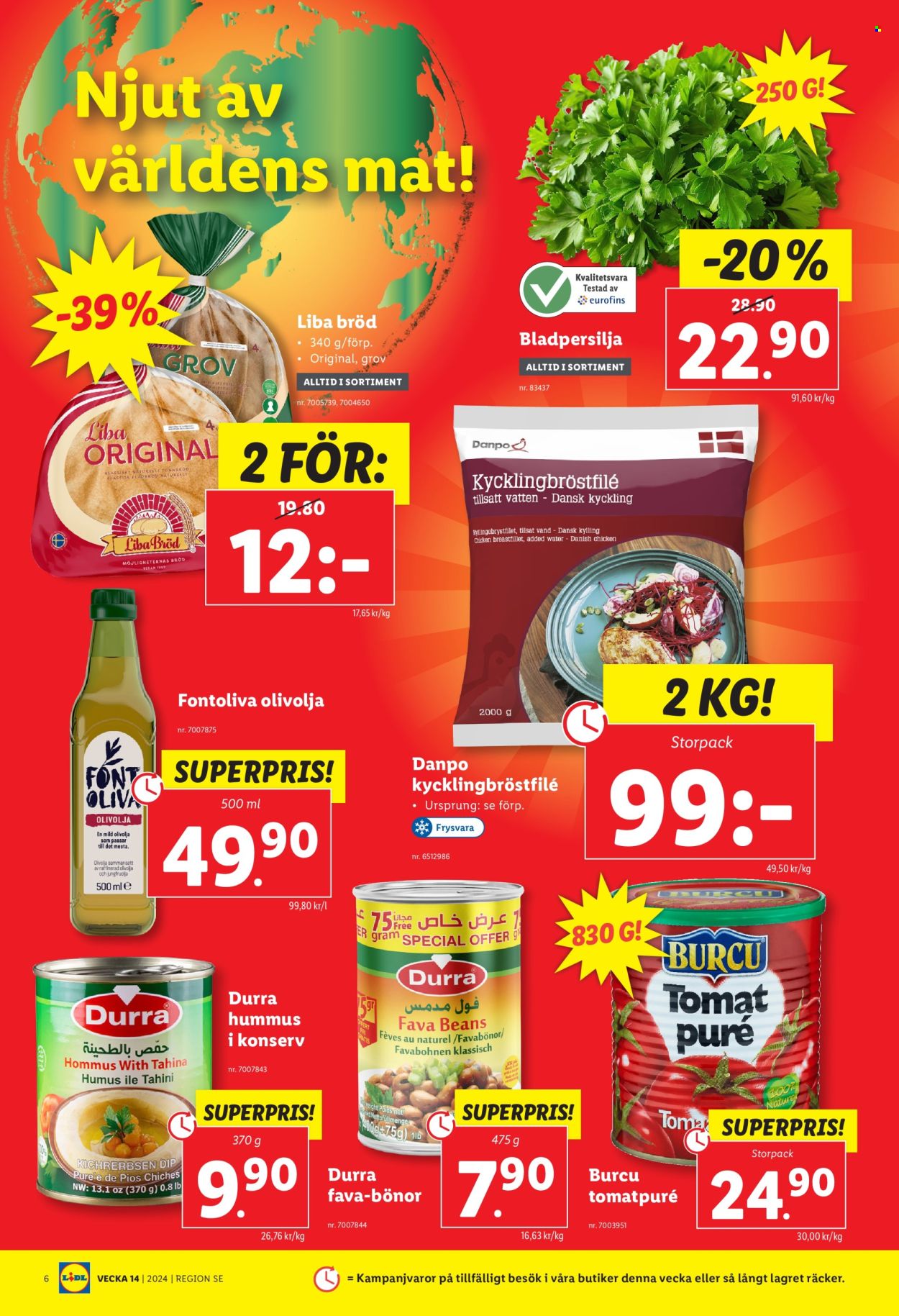 Lidl reklamblad - 1/4 2024 - 7/4 2024. Sida 6