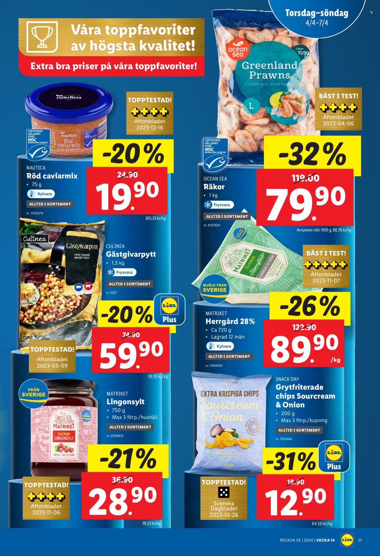 Lidl reklamblad - 1/4 2024 - 7/4 2024. Sida 33