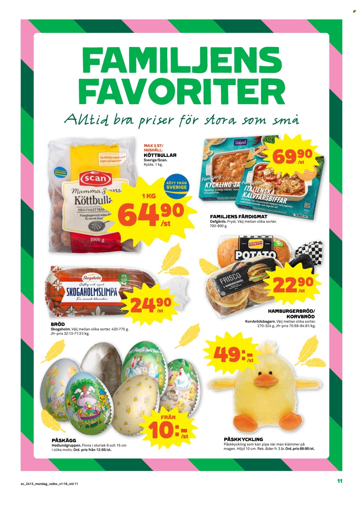 Coop reklamblad - 25/3 2024 - 31/3 2024. Sida 11