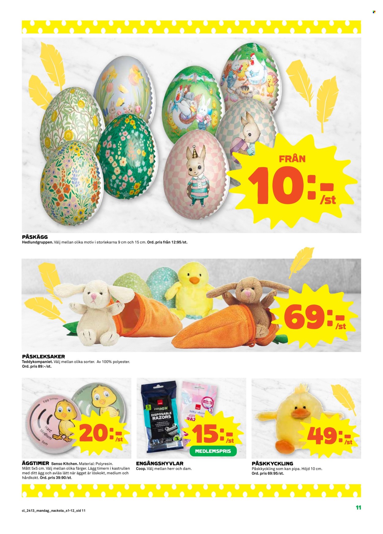 Coop reklamblad - 25/3 2024 - 31/3 2024. Sida 11