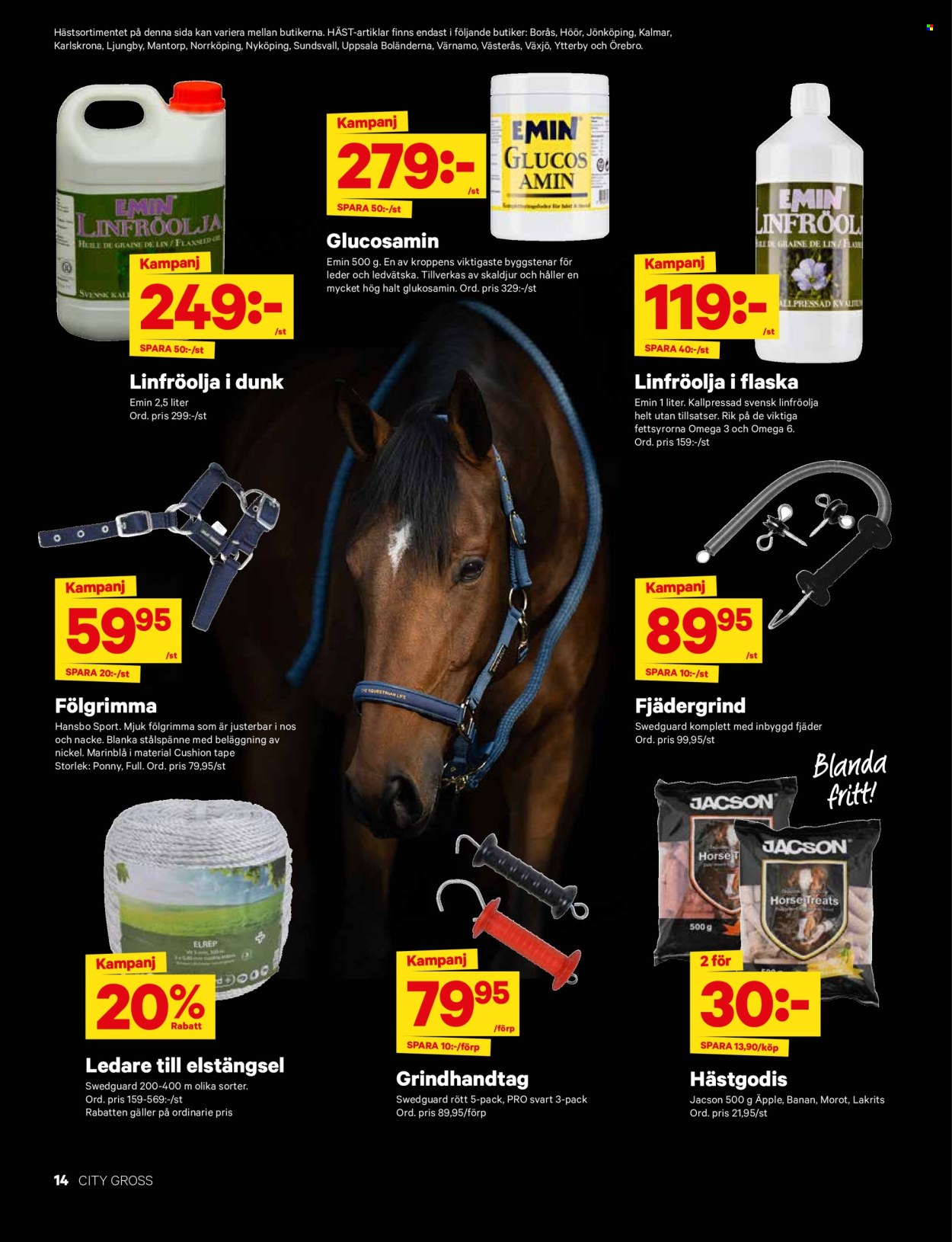 City Gross reklamblad - 25/3 2024 - 1/4 2024. Sida 23