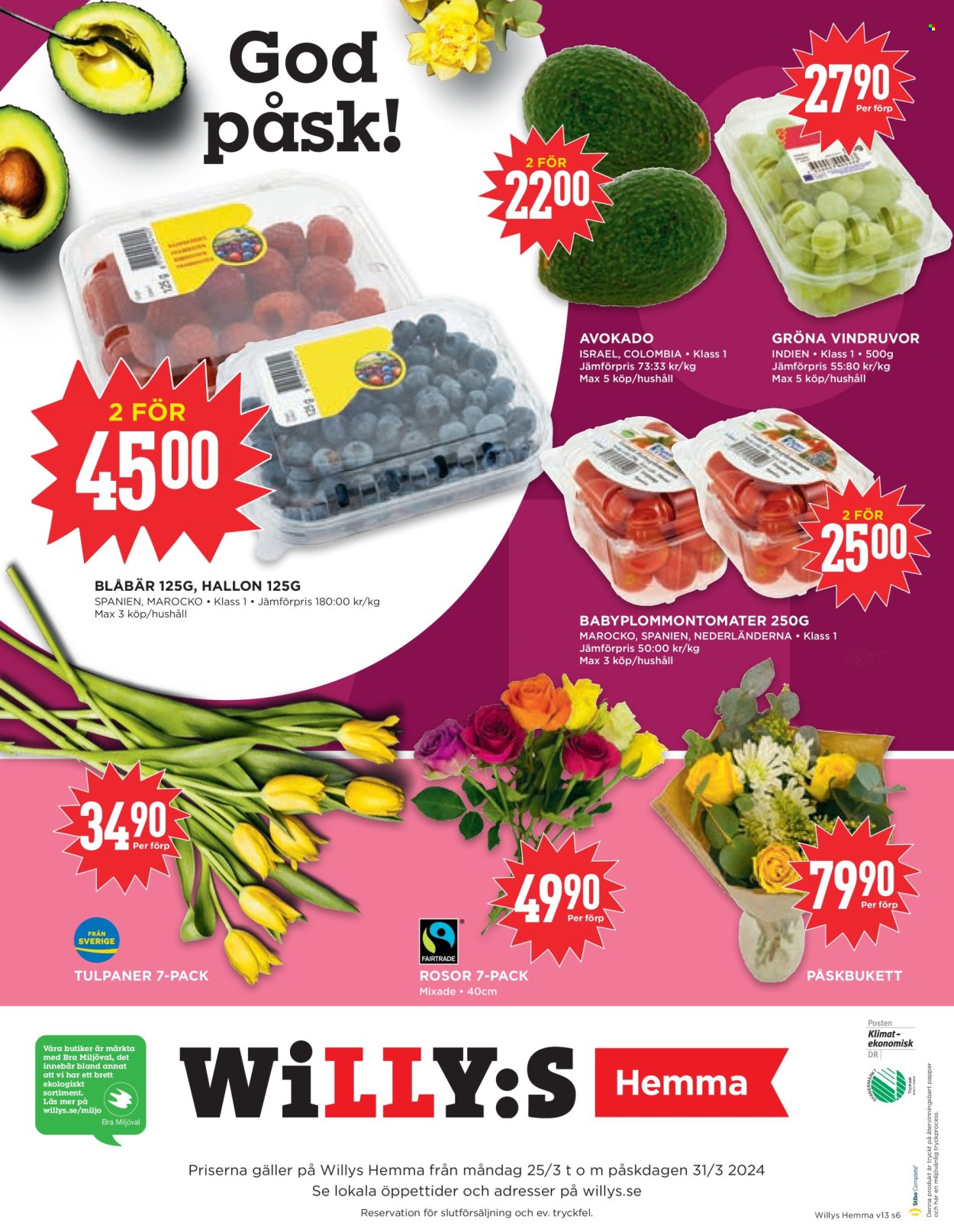Willys reklamblad - 25/3 2024 - 31/3 2024. Sida 6