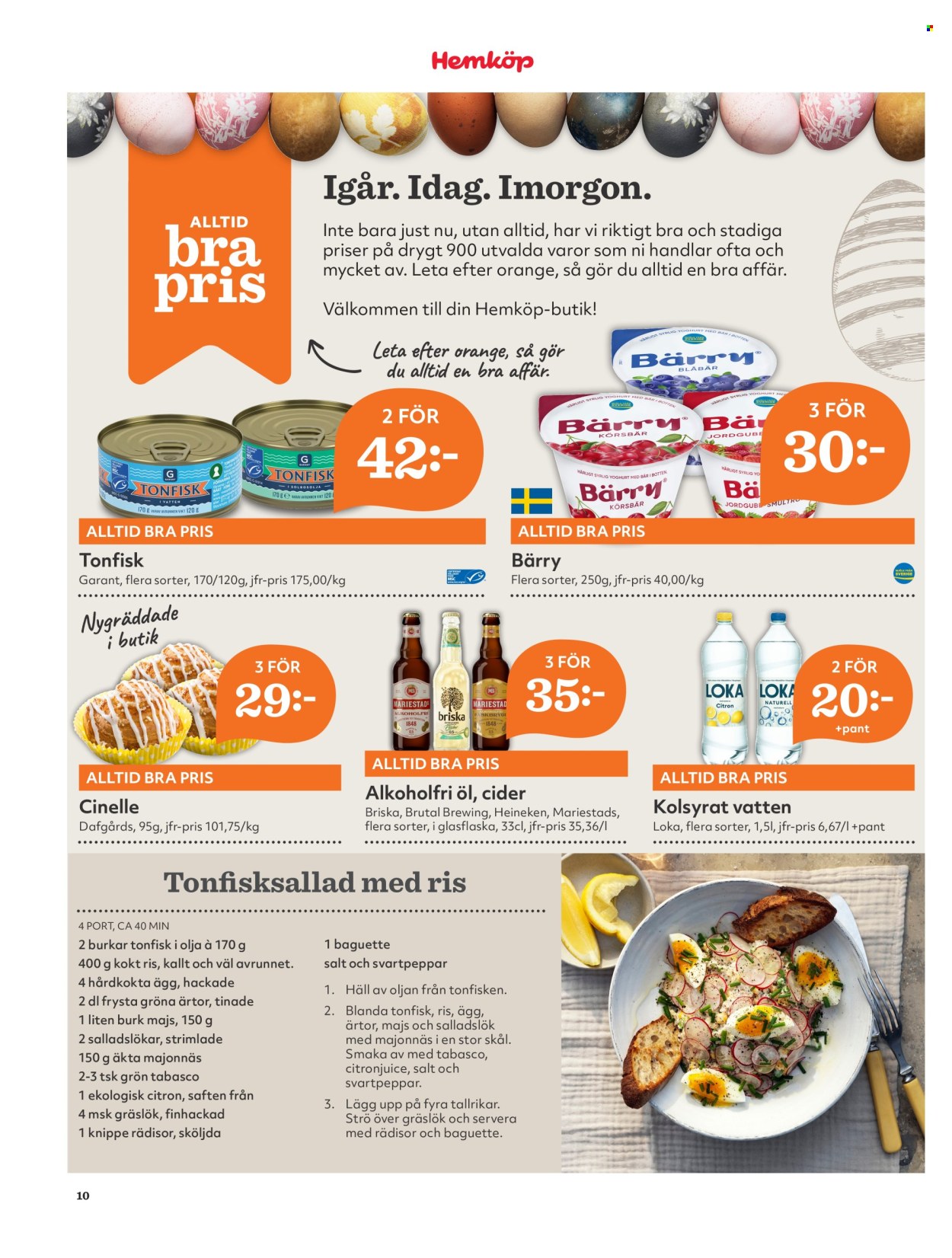 Hemköp reklamblad - 25/3 2024 - 1/4 2024. Sida 10