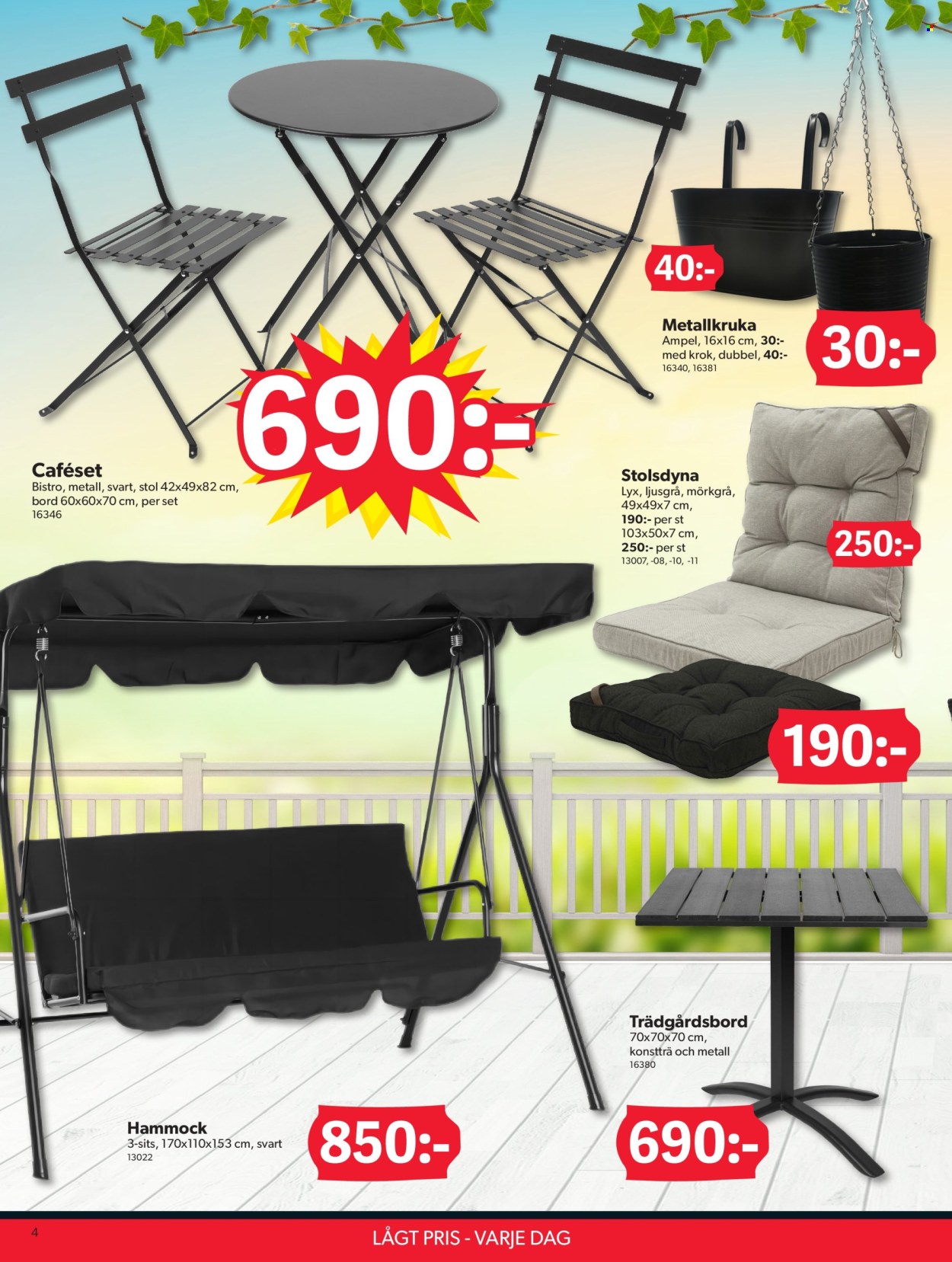 DollarStore reklamblad. Sida 4