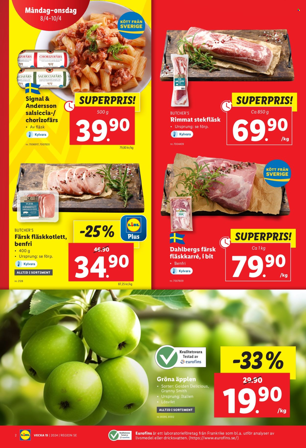 Lidl reklamblad - 8/4 2024 - 14/4 2024. Sida 2