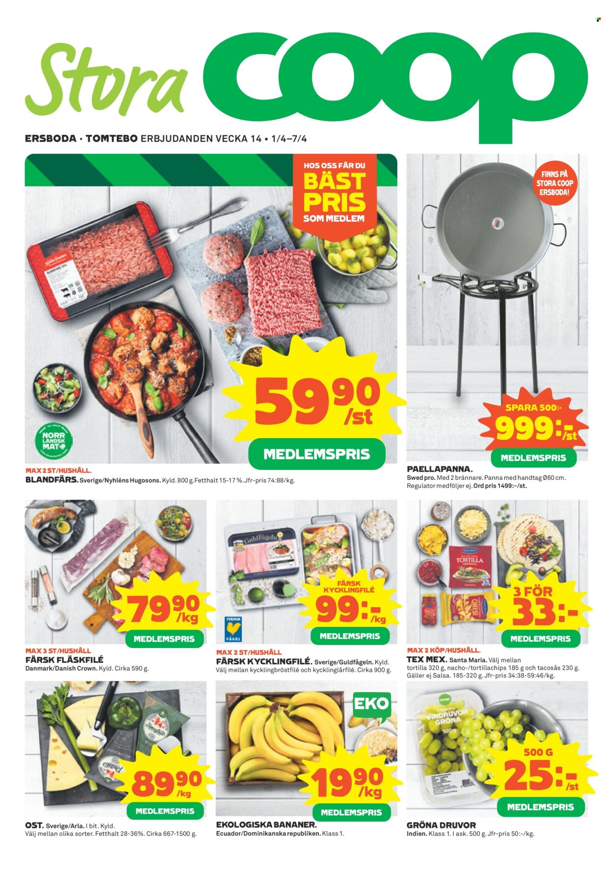 Stora Coop reklamblad - 1/4 2024 - 7/4 2024. Sida 1