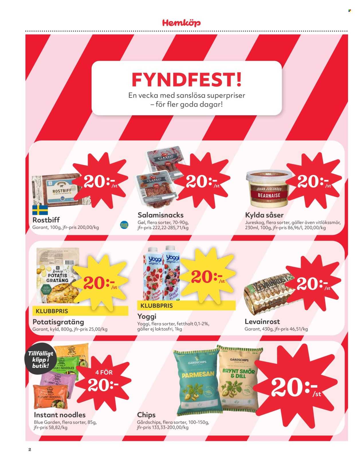 Hemköp reklamblad - 2/4 2024 - 7/4 2024. Sida 2