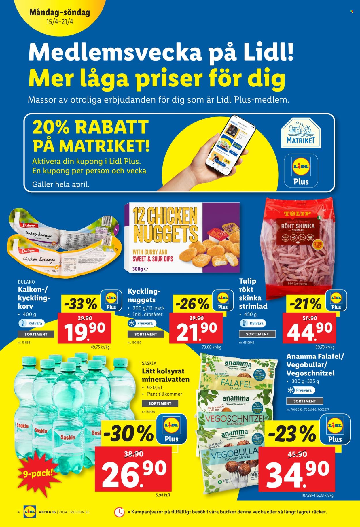 Lidl reklamblad - 15/4 2024 - 21/4 2024. Sida 4