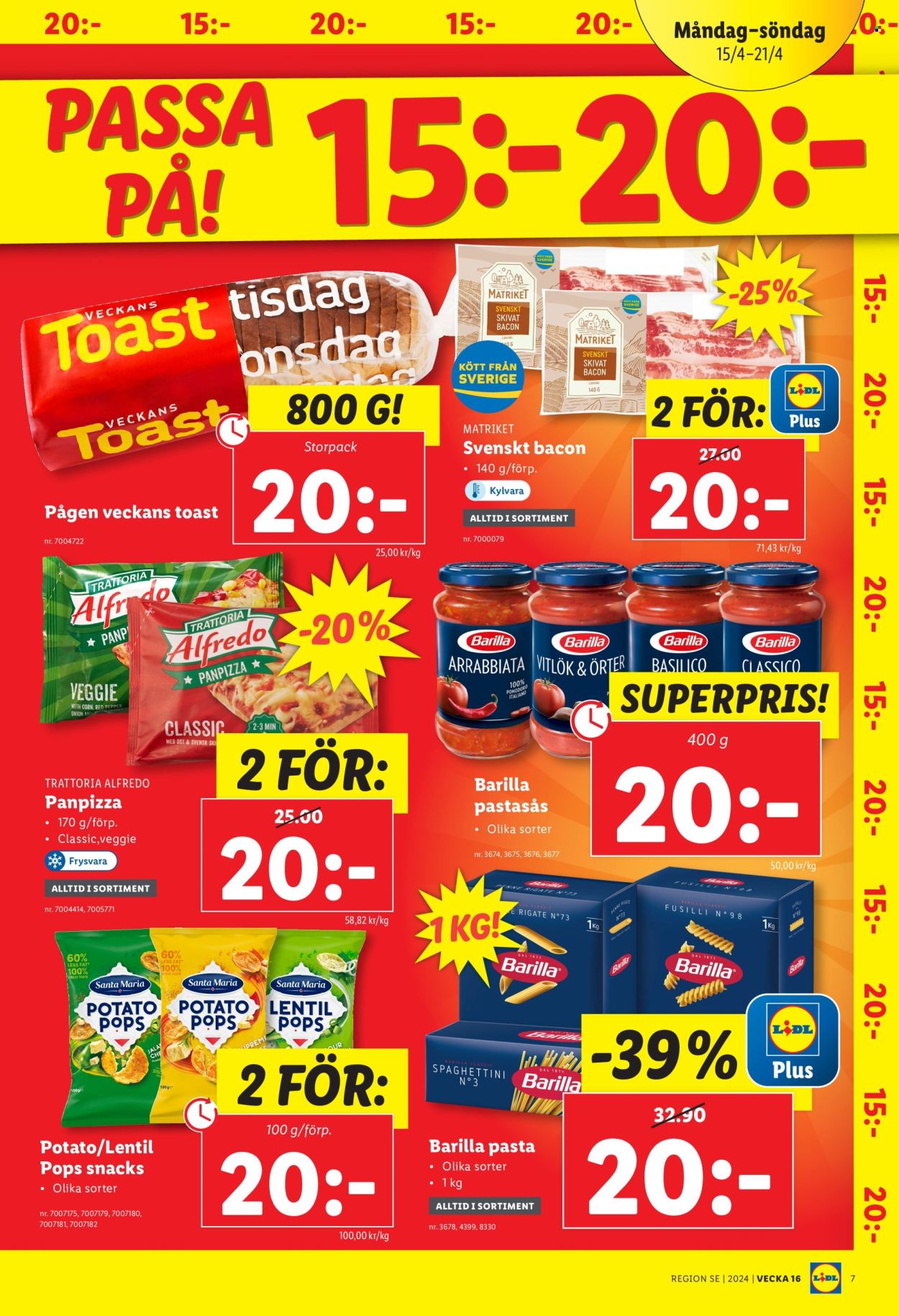 Lidl reklamblad - 15/4 2024 - 21/4 2024. Sida 7