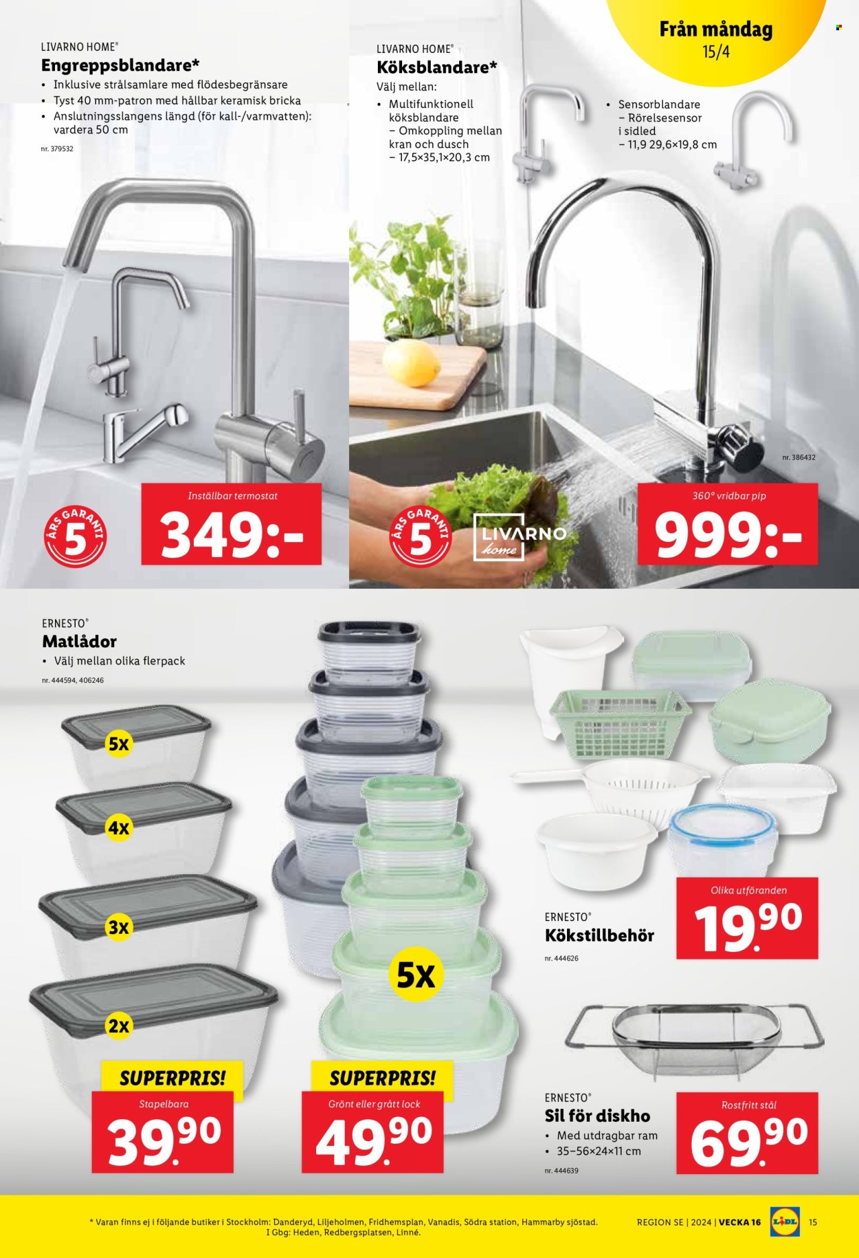 Lidl reklamblad - 15/4 2024 - 21/4 2024. Sida 21