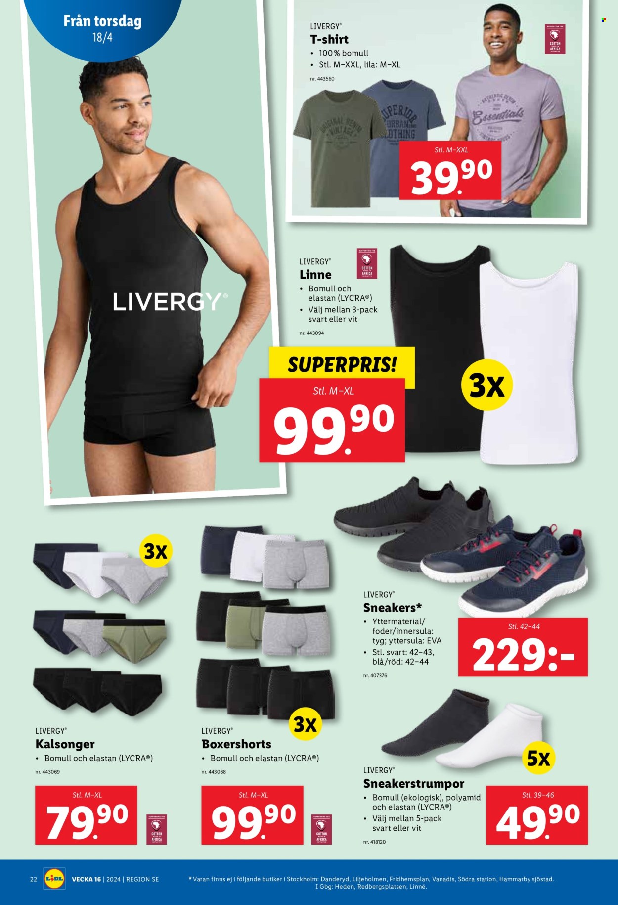 Lidl reklamblad - 15/4 2024 - 21/4 2024. Sida 28