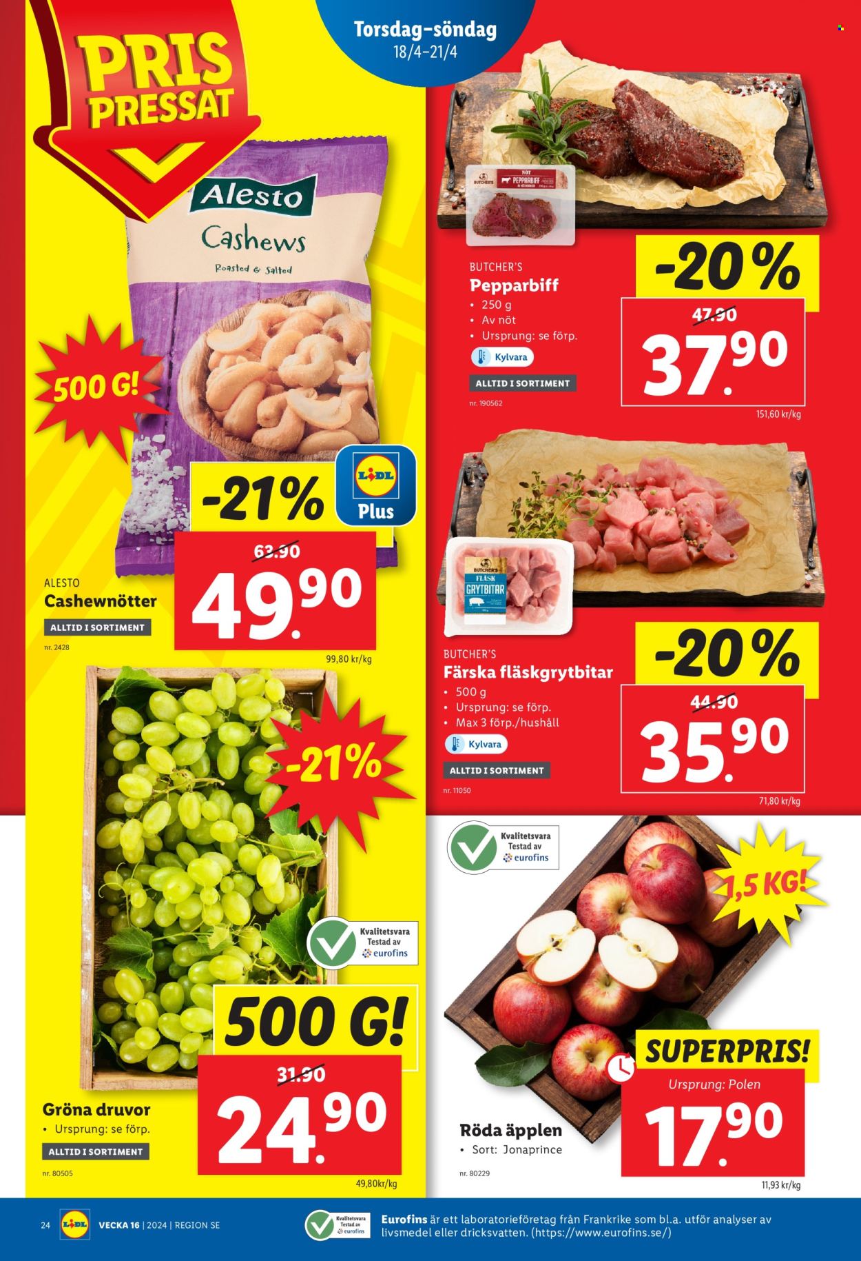 Lidl reklamblad - 15/4 2024 - 21/4 2024. Sida 30