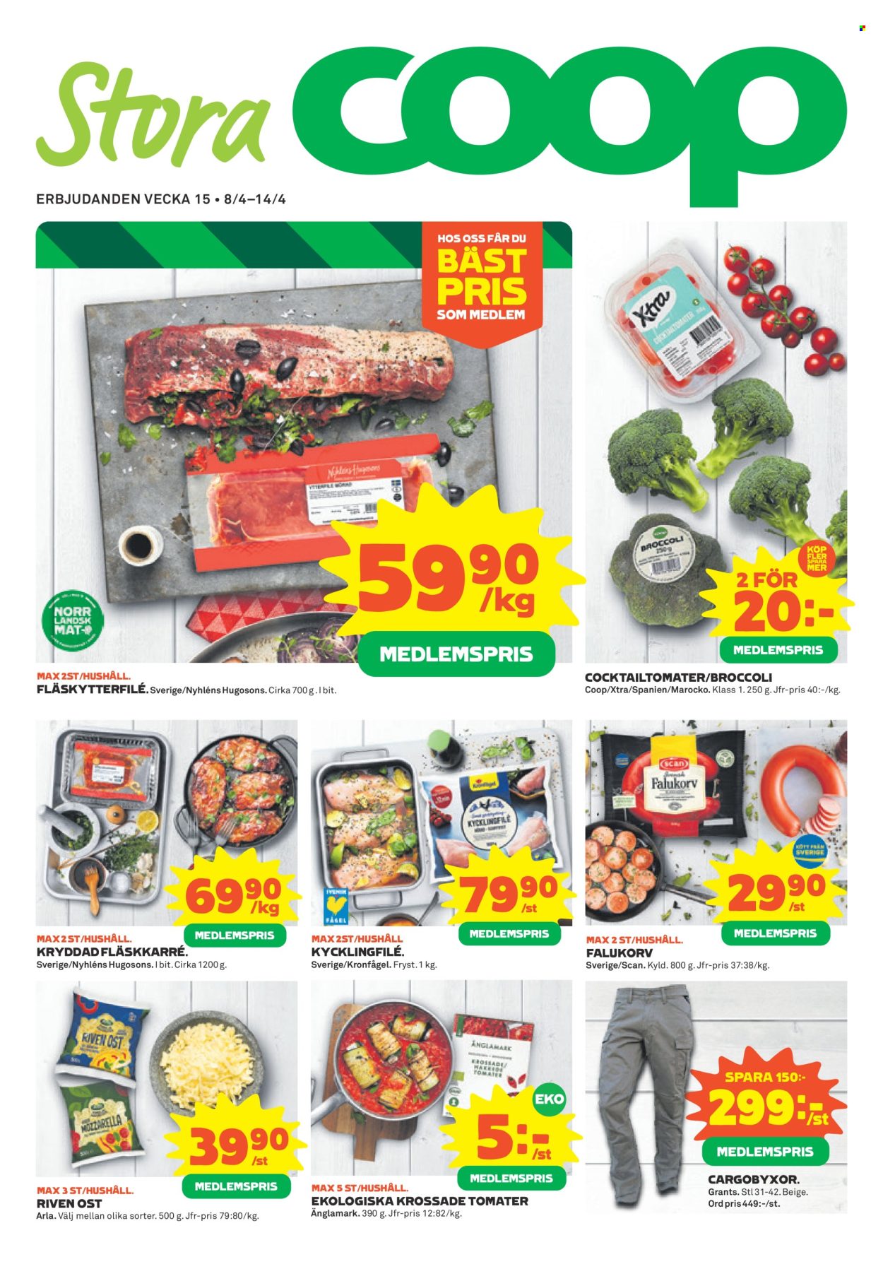 Stora Coop reklamblad - 8/4 2024 - 14/4 2024. Sida 1