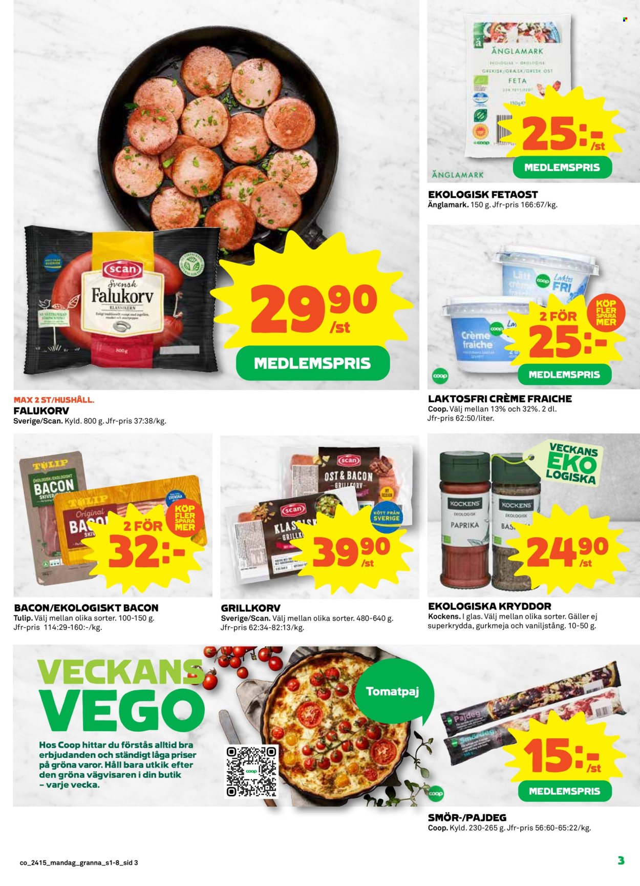 Coop reklamblad - 8/4 2024 - 14/4 2024. Sida 3