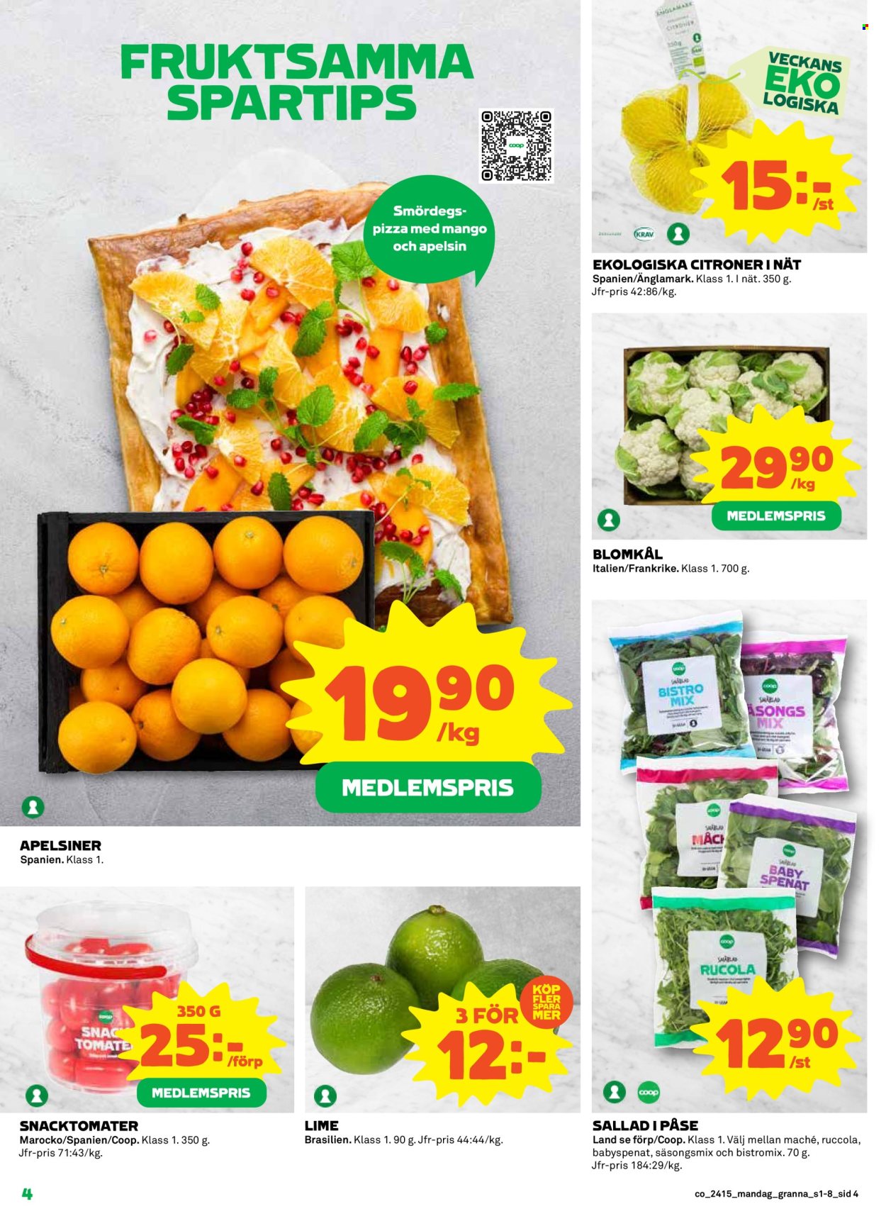 Coop reklamblad - 8/4 2024 - 14/4 2024. Sida 4