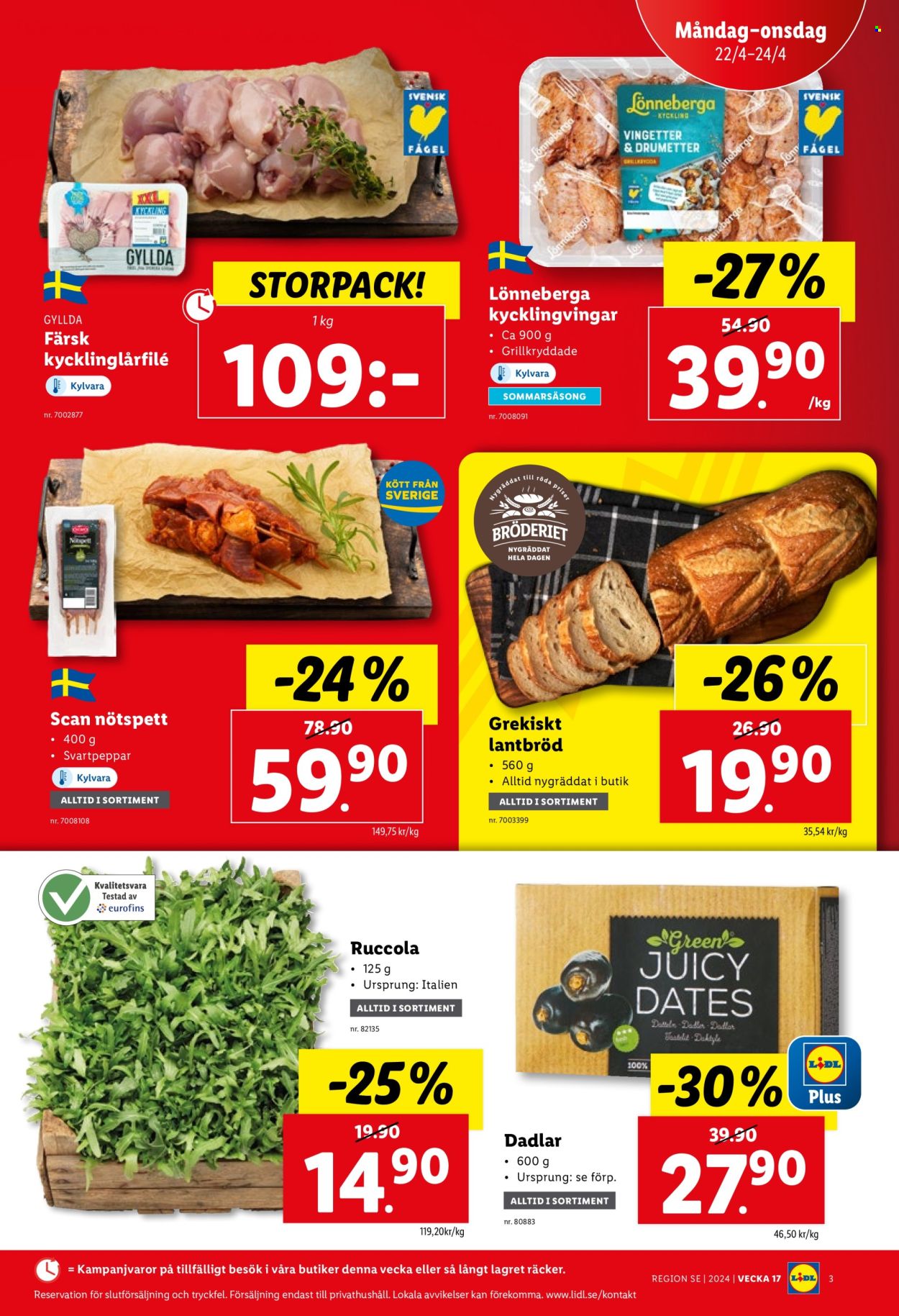 Lidl reklamblad - 22/4 2024 - 28/4 2024. Sida 3