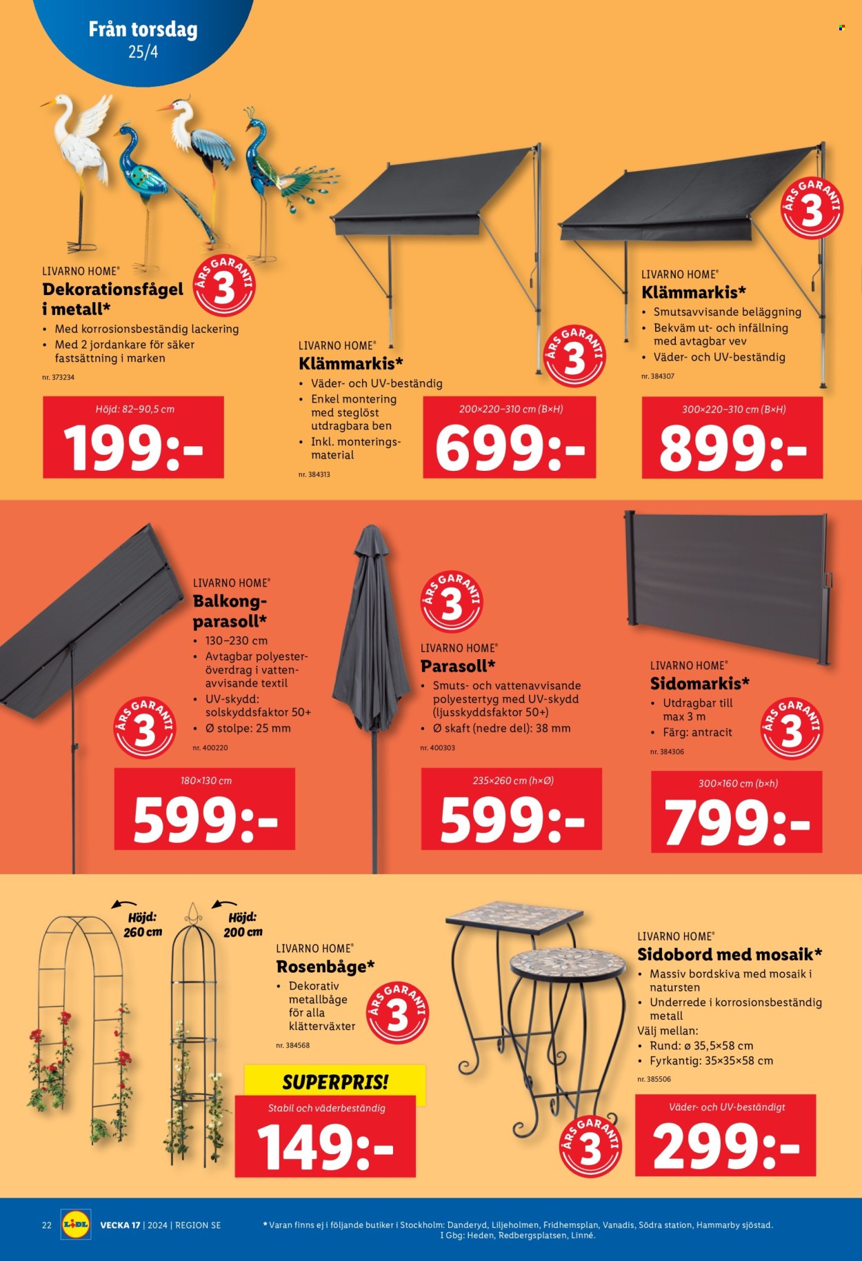Lidl reklamblad - 22/4 2024 - 28/4 2024. Sida 27
