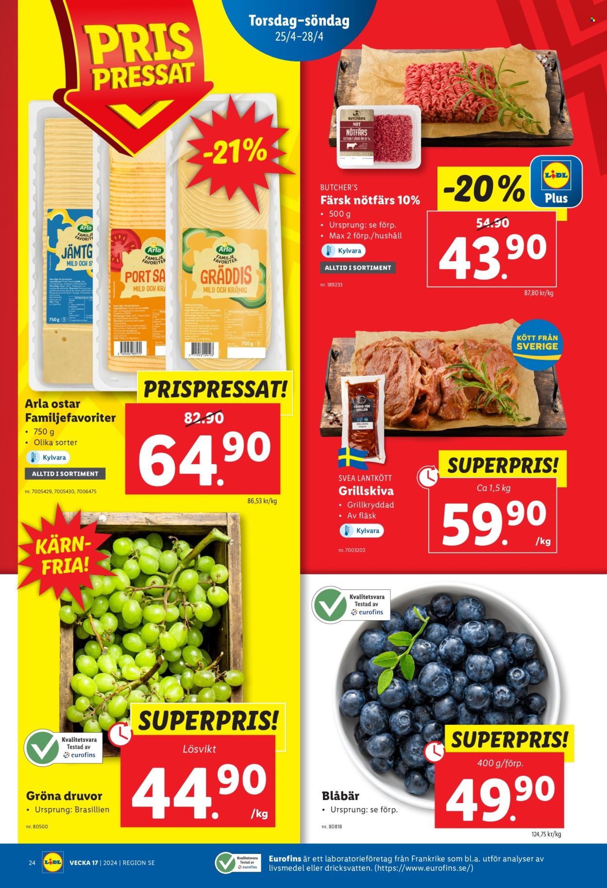 Lidl reklamblad - 22/4 2024 - 28/4 2024. Sida 29
