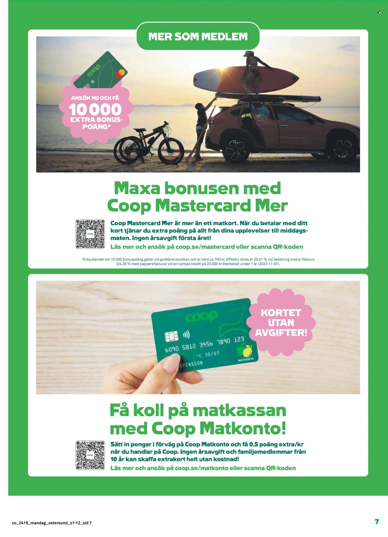 Coop reklamblad - 15/4 2024 - 21/4 2024. Sida 7