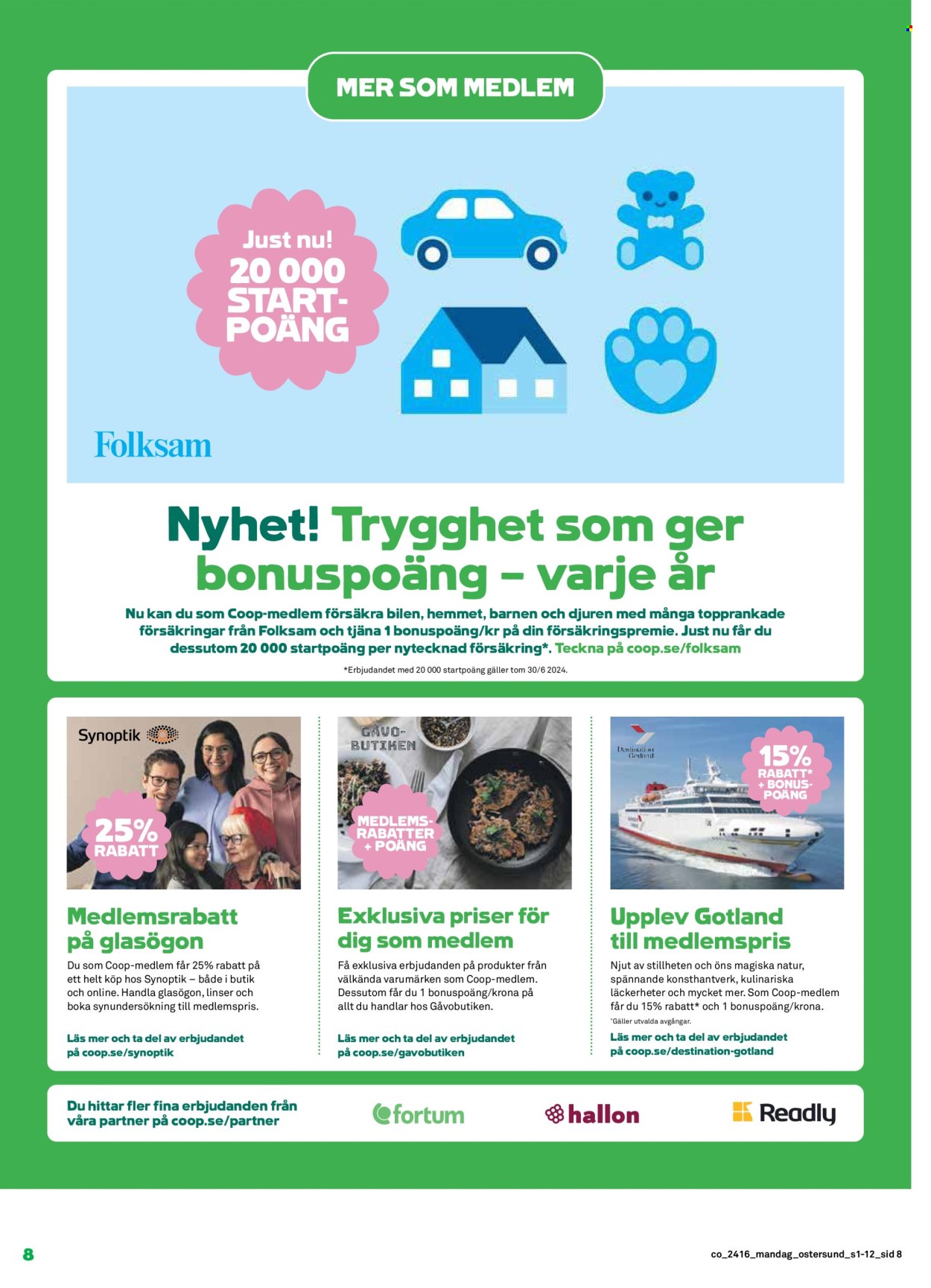 Coop reklamblad - 15/4 2024 - 21/4 2024. Sida 8