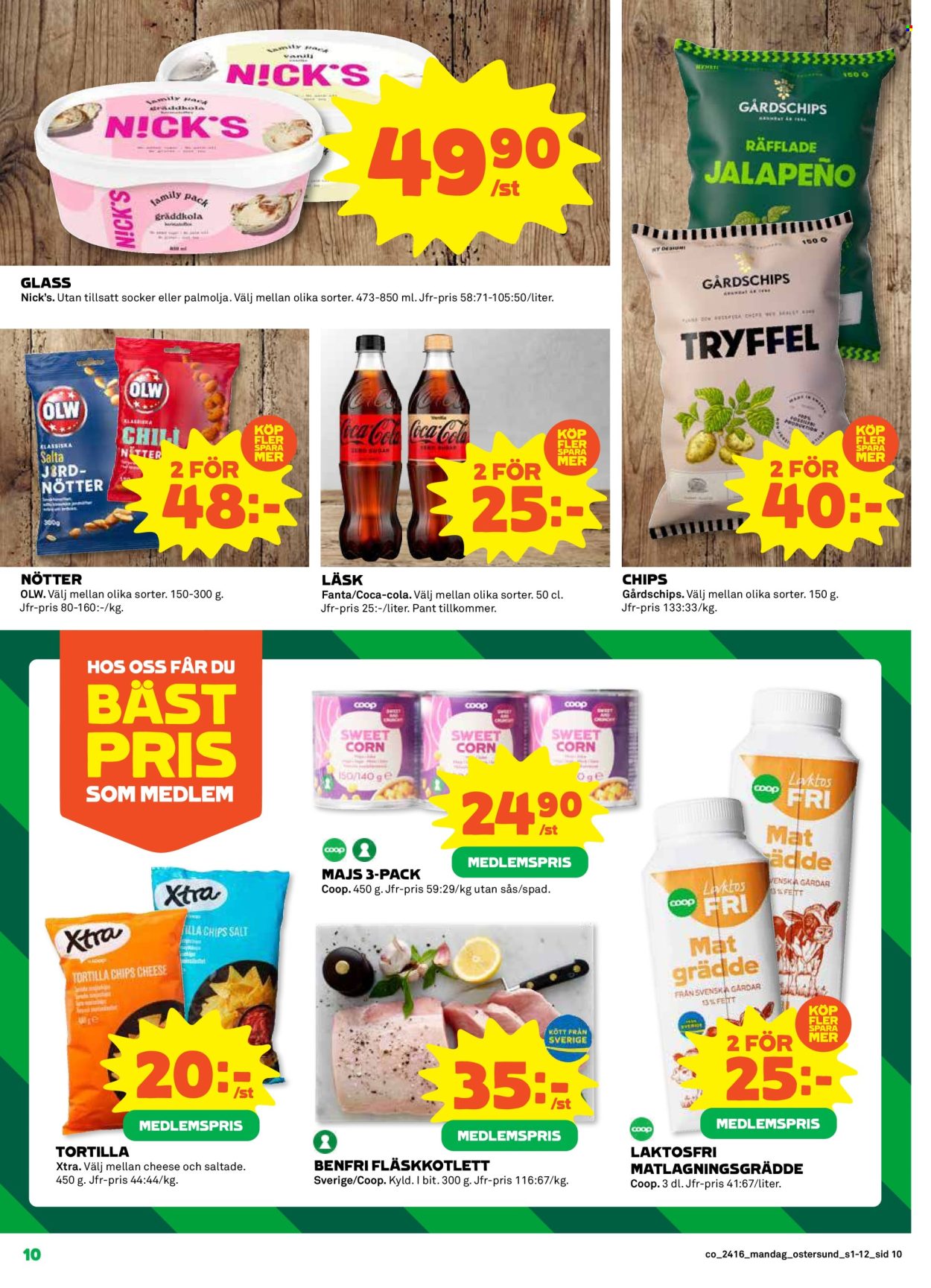 Coop reklamblad - 15/4 2024 - 21/4 2024. Sida 10