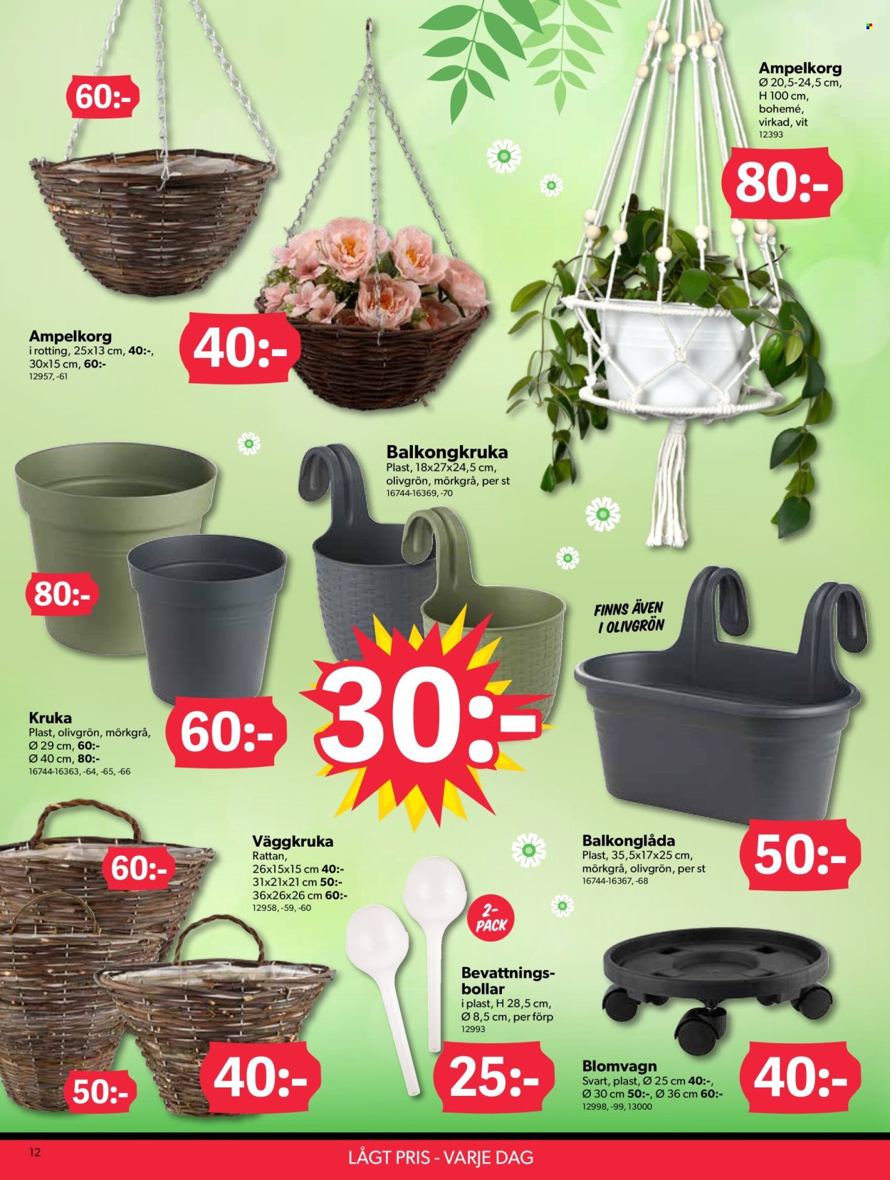 DollarStore reklamblad. Sida 12