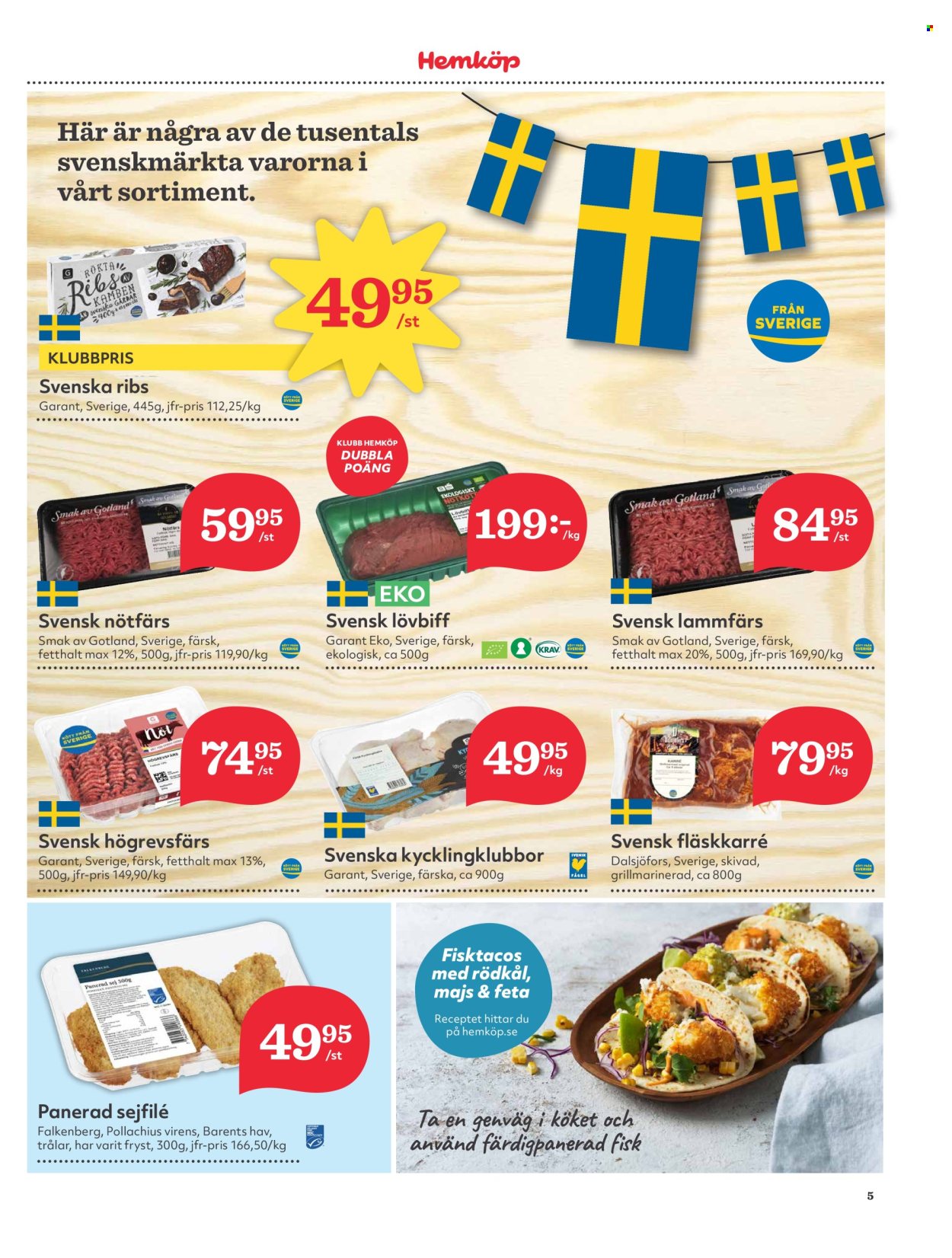 Hemköp reklamblad - 15/4 2024 - 21/4 2024. Sida 5