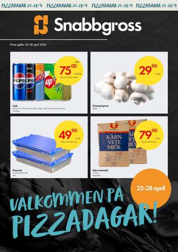 Axfood Snabbgross reklamblad - 25/4 2024 - 28/4 2024.