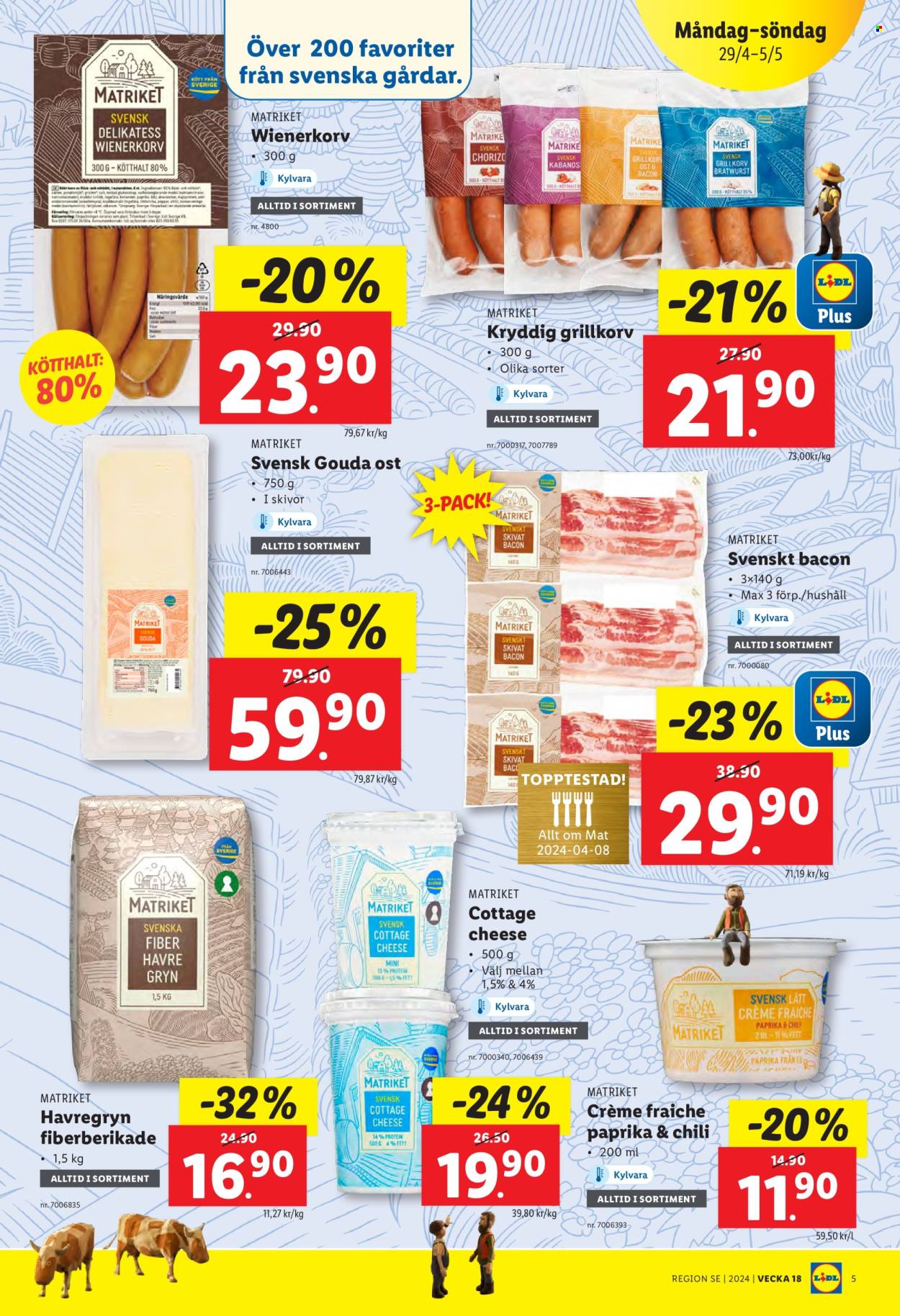 Lidl reklamblad - 29/4 2024 - 5/5 2024. Sida 5