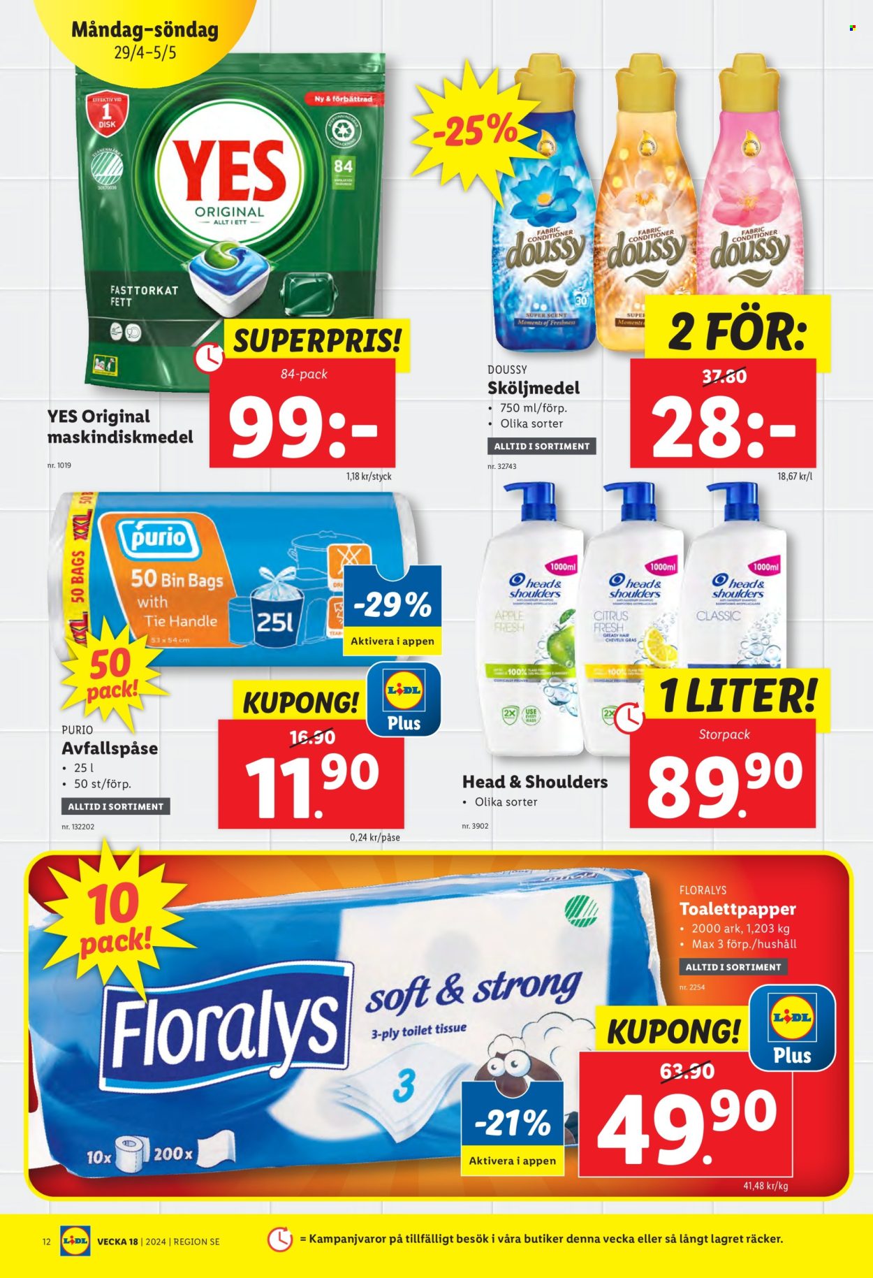 Lidl reklamblad - 29/4 2024 - 5/5 2024. Sida 16
