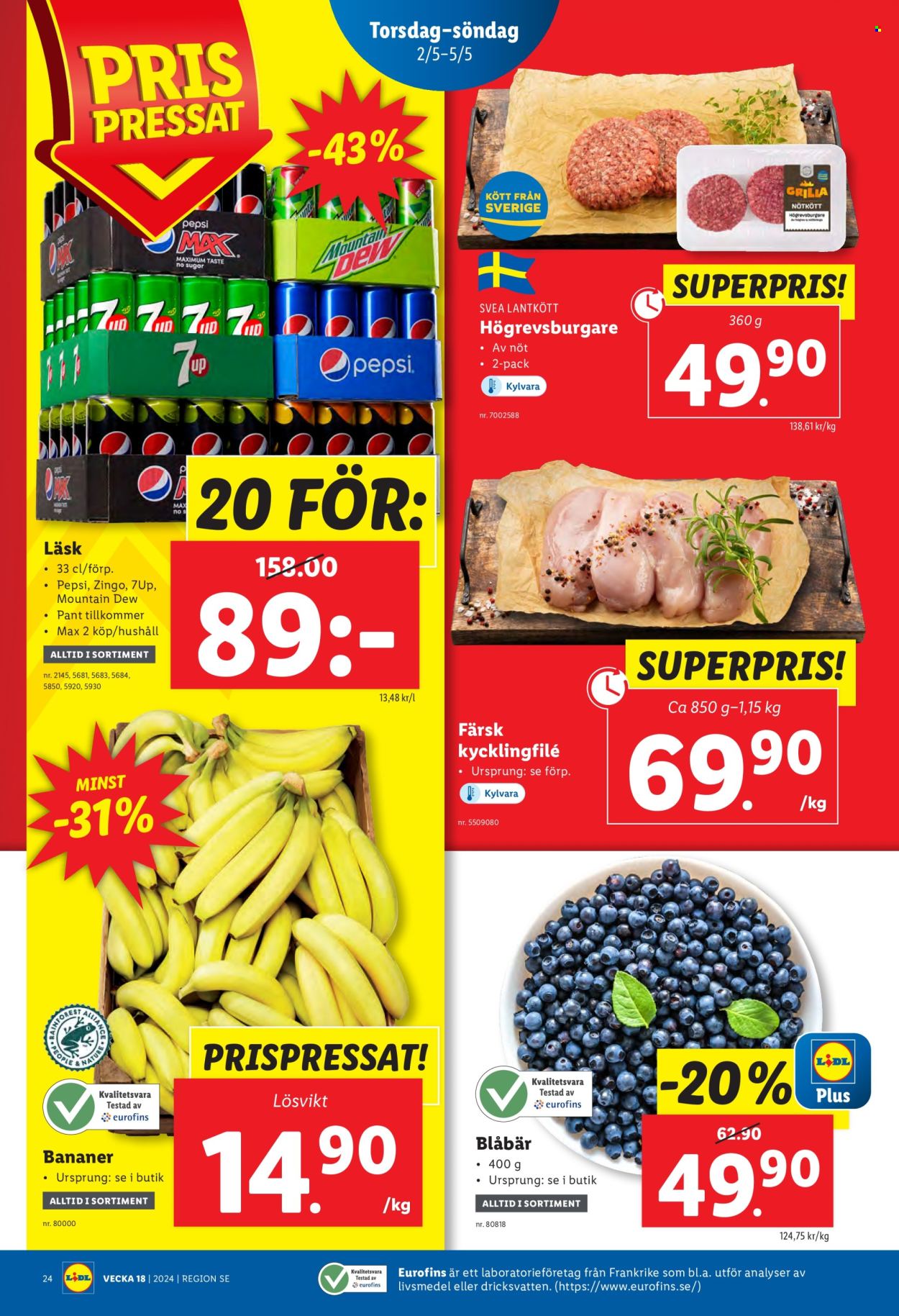 Lidl reklamblad - 29/4 2024 - 5/5 2024. Sida 28