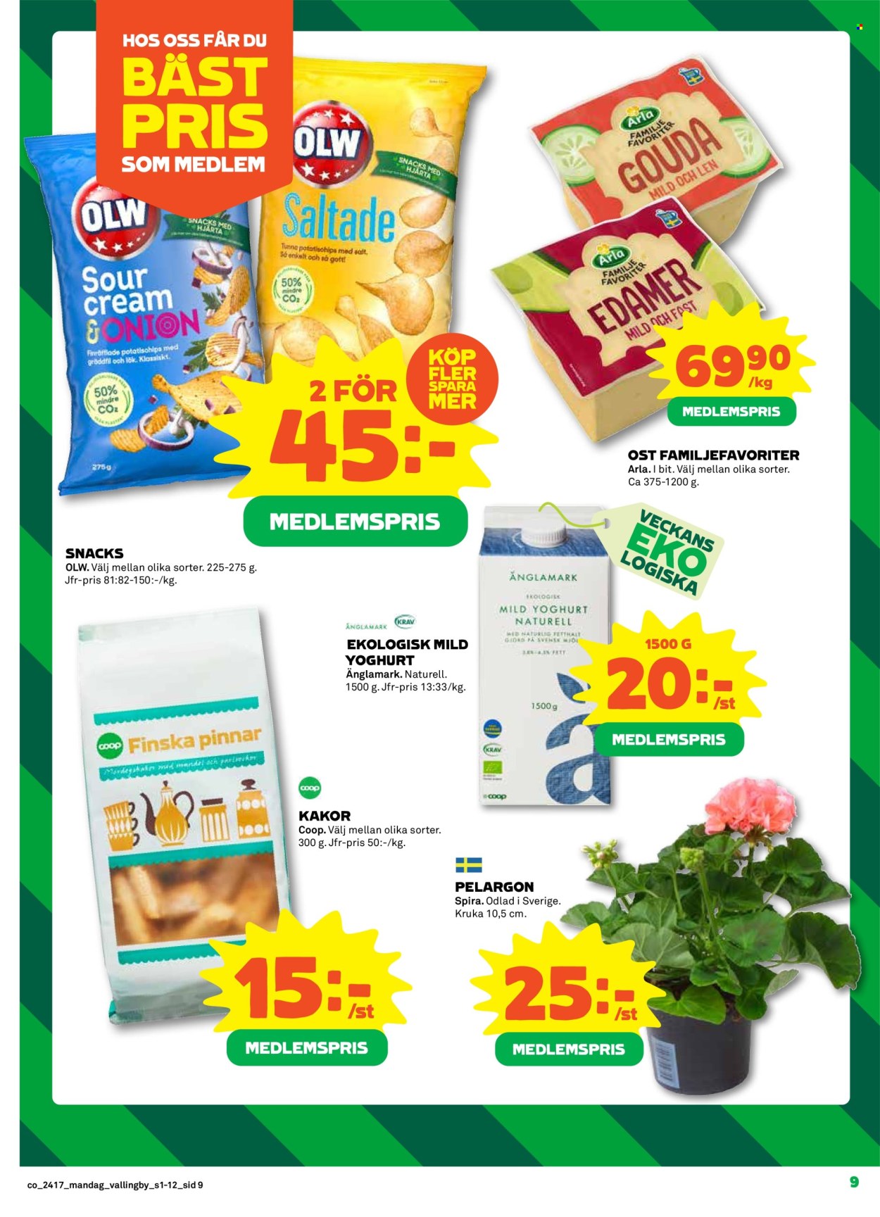 Coop reklamblad - 22/4 2024 - 28/4 2024. Sida 9