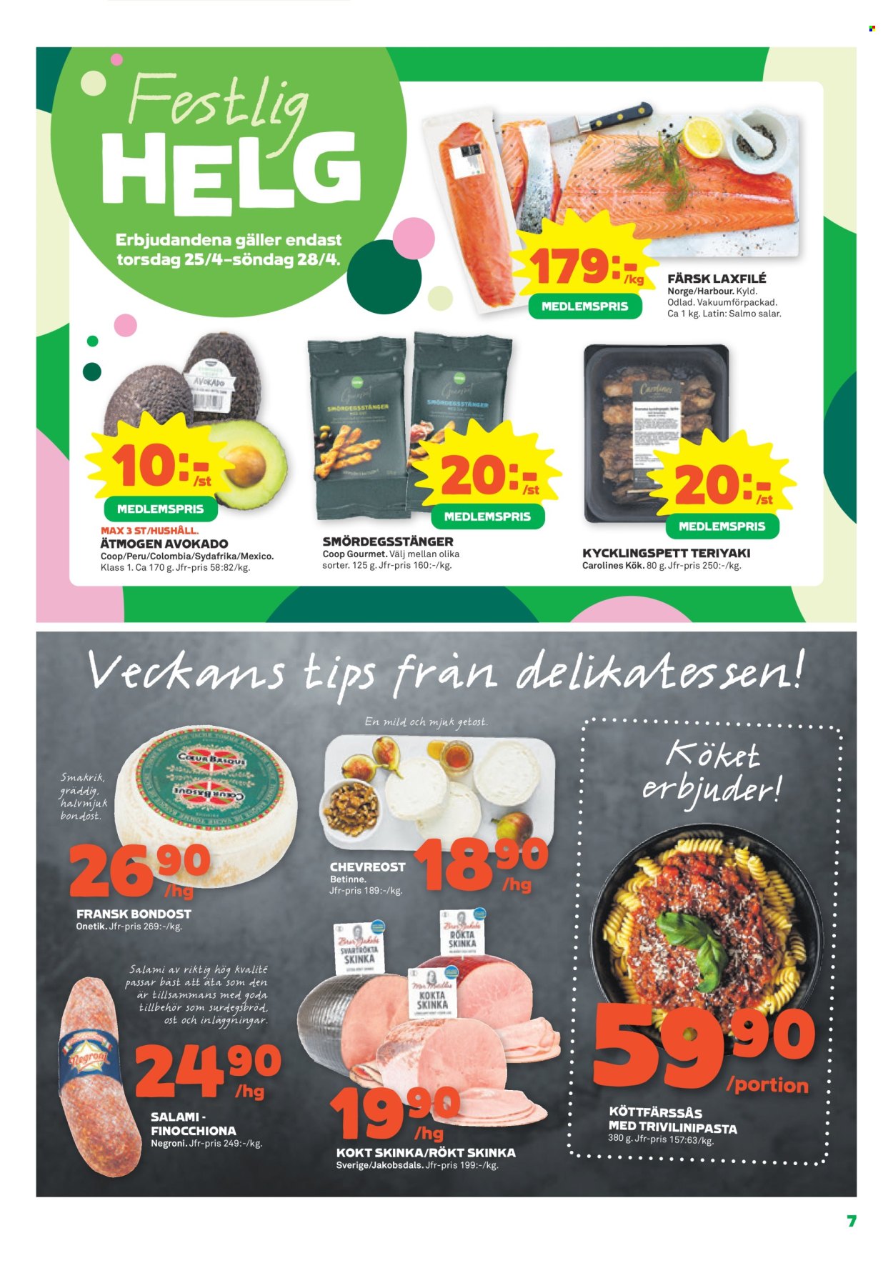 Stora Coop reklamblad - 22/4 2024 - 28/4 2024. Sida 7