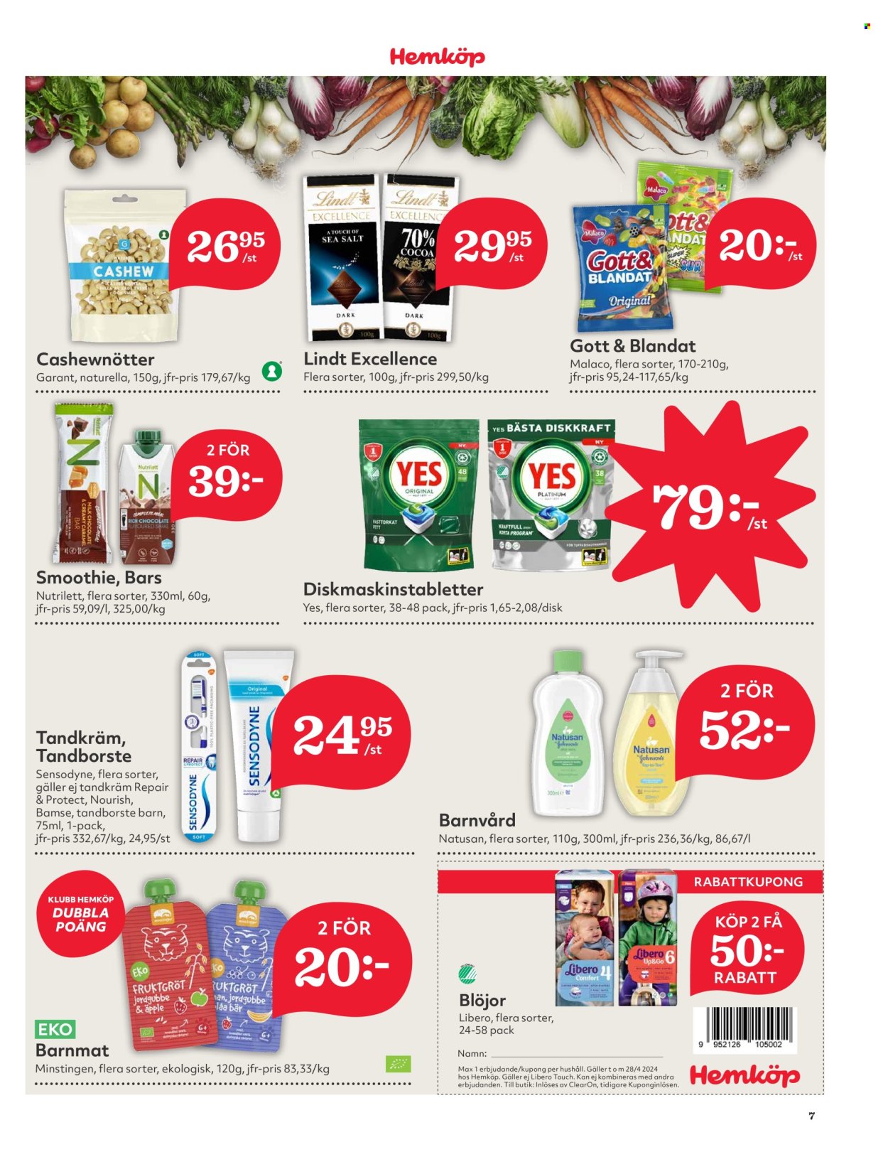 Hemköp reklamblad - 22/4 2024 - 28/4 2024. Sida 7