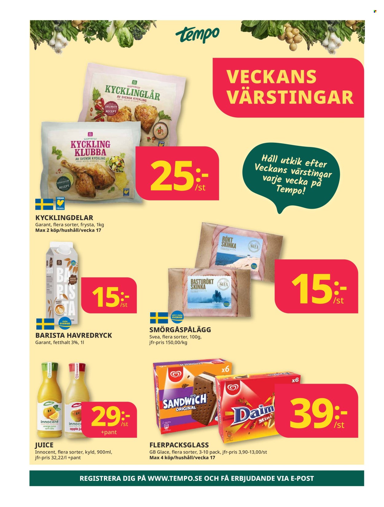 Tempo reklamblad - 22/4 2024 - 28/4 2024. Sida 4