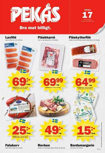 Pekås reklamblad - 22/4 2024 - 28/4 2024.