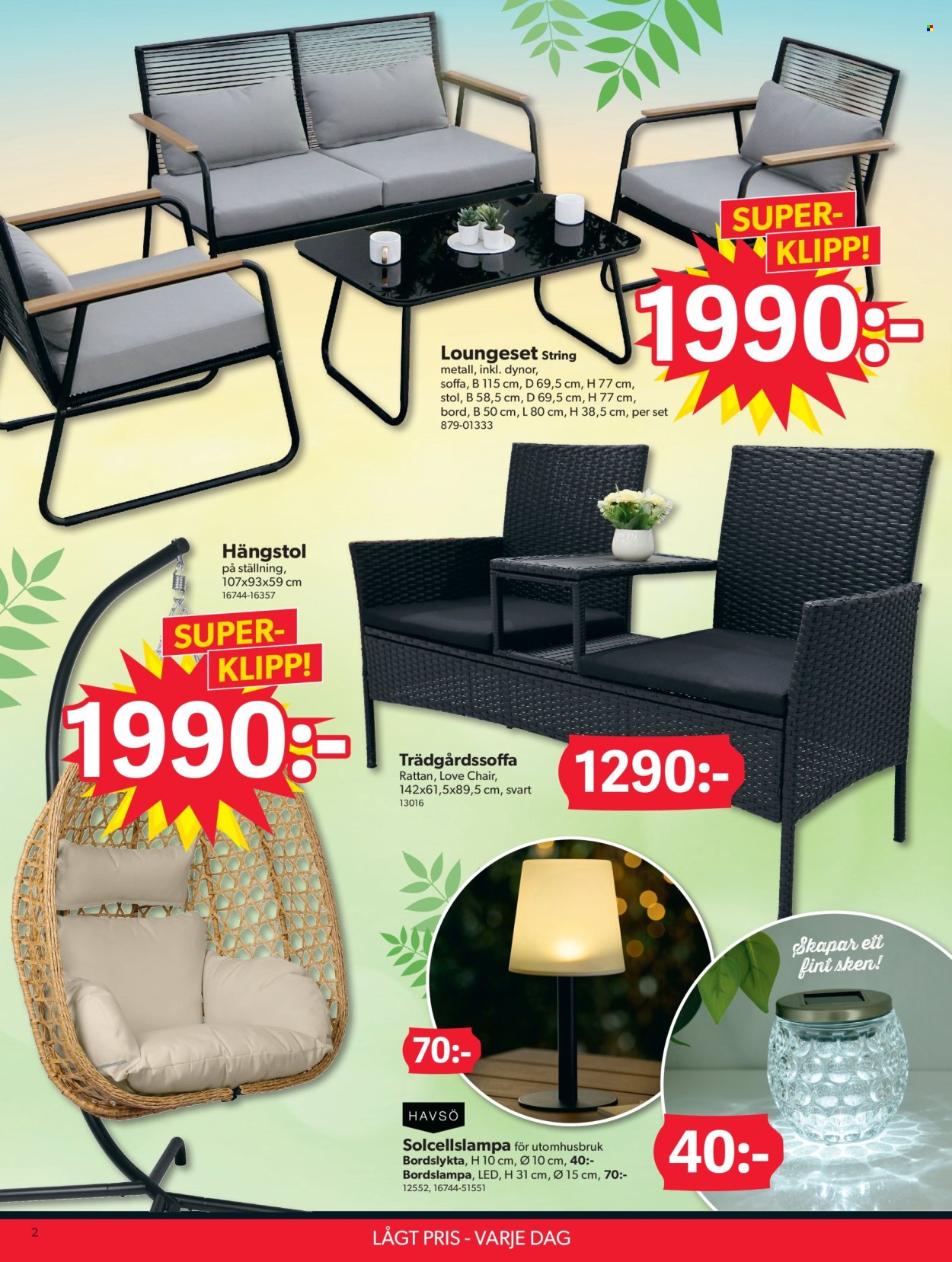 DollarStore reklamblad. Sida 2