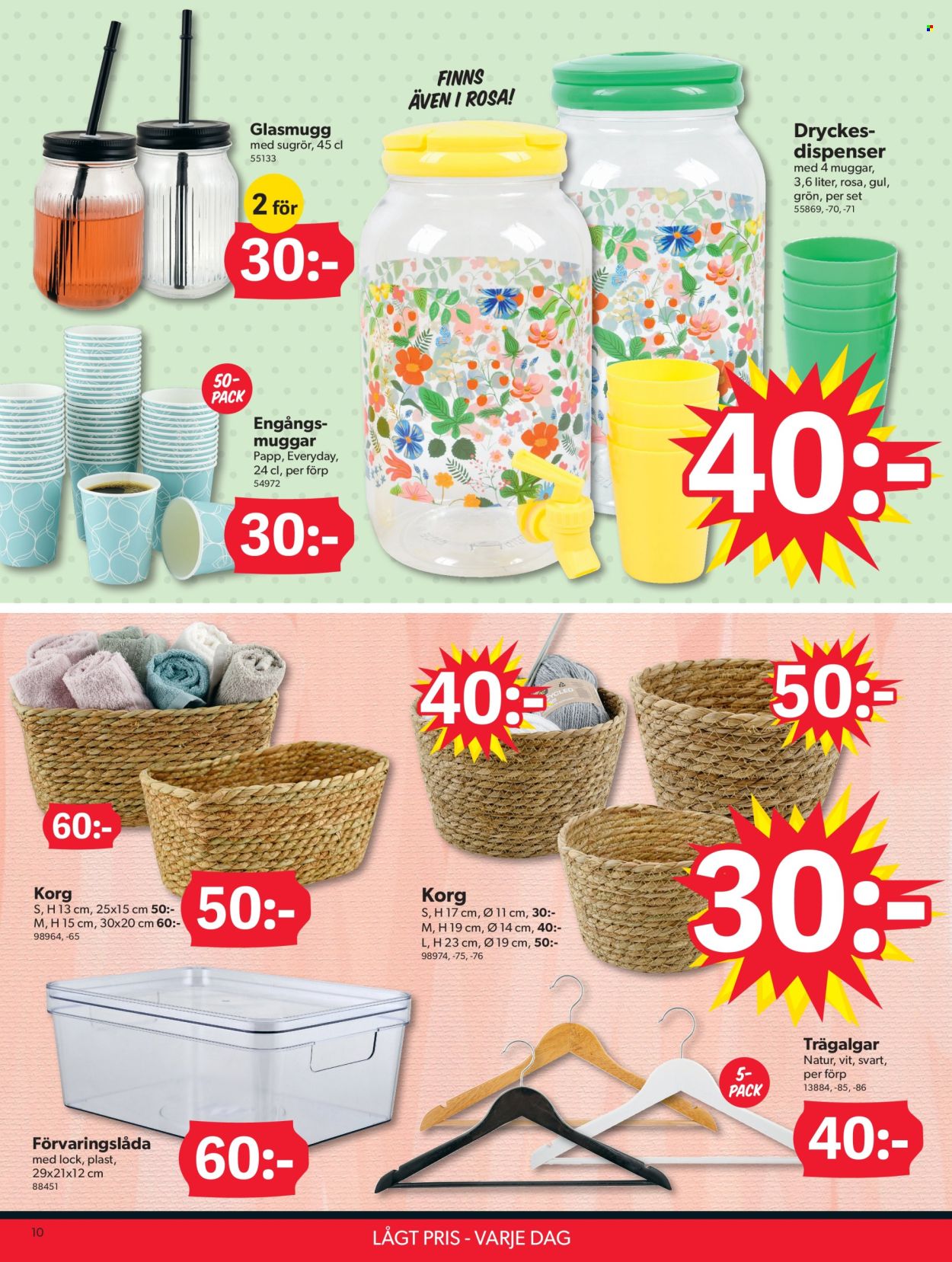 DollarStore reklamblad. Sida 10